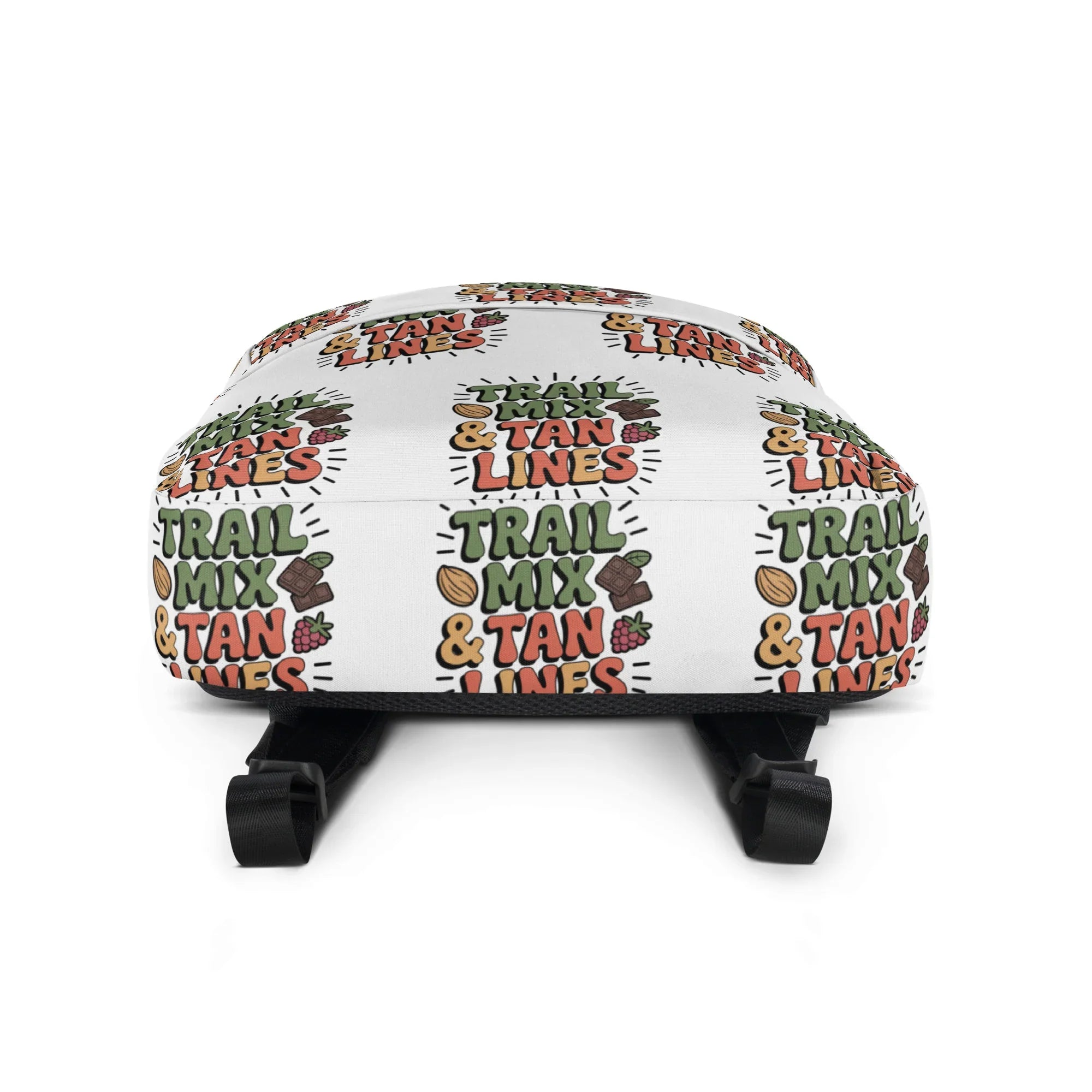 Trail Mix and Tan Lines Backpack – Colorful Hiking Graphic - RaZits