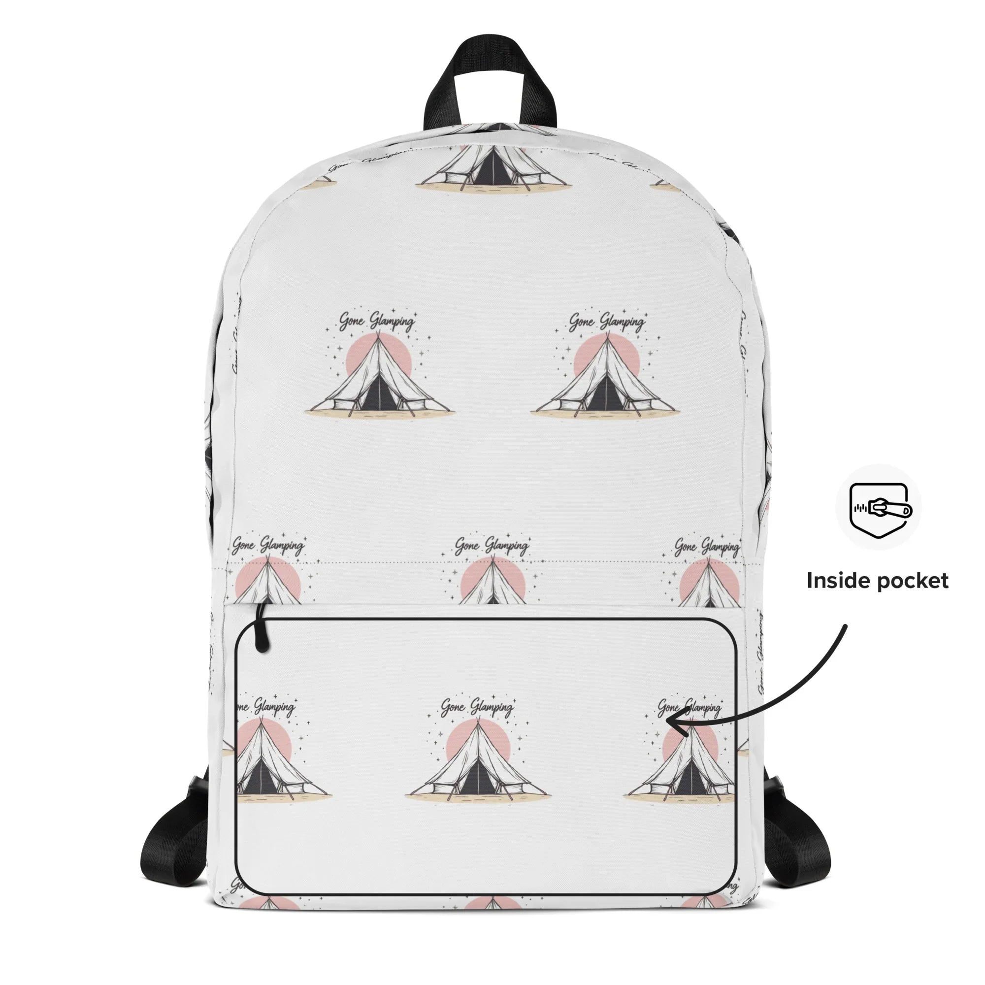 Gone Glamping Backpack – Luxe Tent Under Stars Design - RaZits
