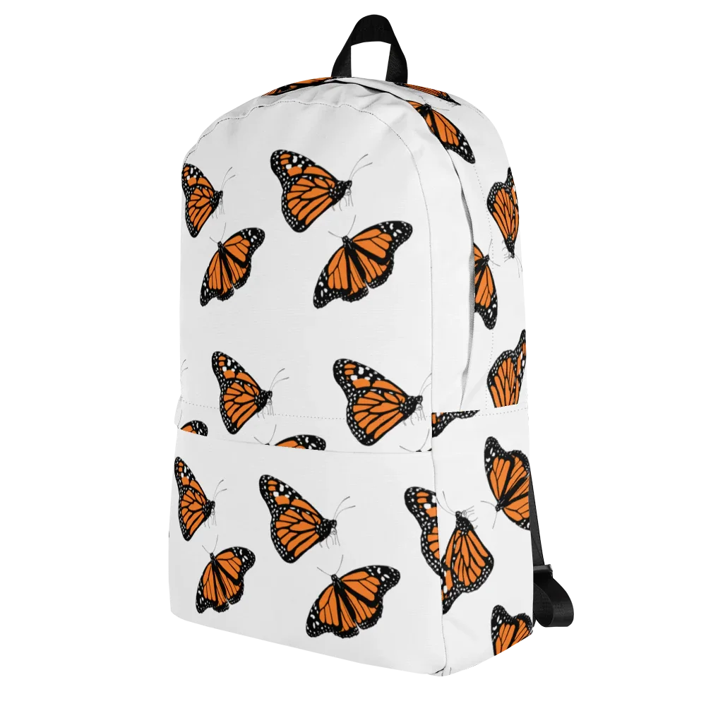 Monarch Butterfly Backpack – Elegant Nature Travel Bag - RaZits
