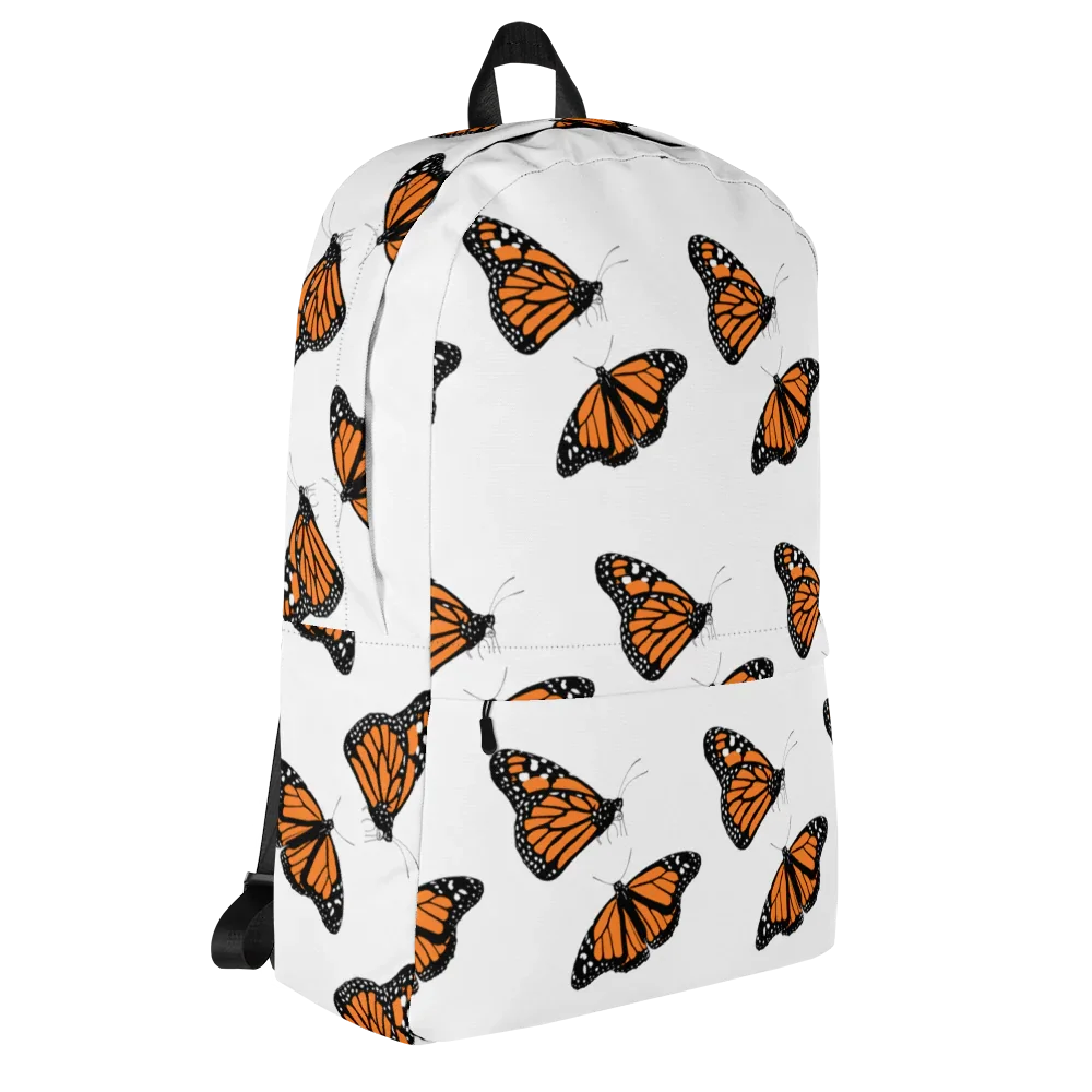 Monarch Butterfly Backpack – Elegant Nature Travel Bag - RaZits