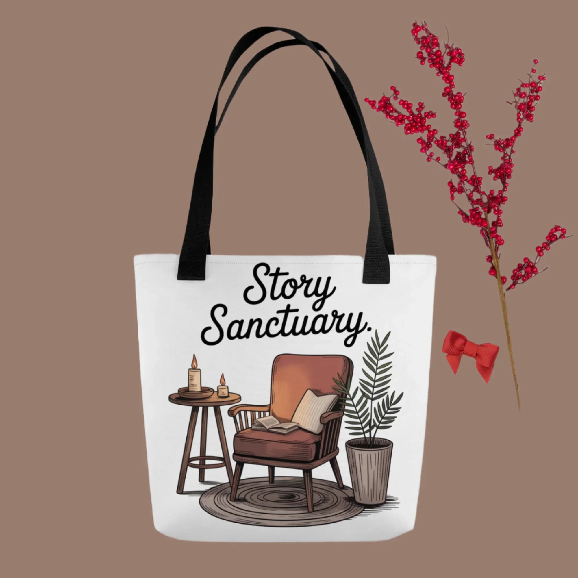 Story Sanctuary Tote – Cozy Reading Nook Bag - RaZits