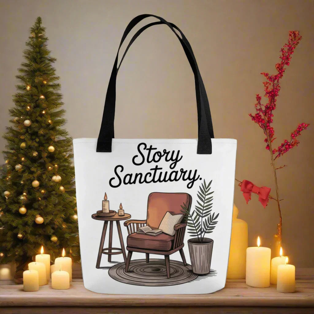 Story Sanctuary Tote – Cozy Reading Nook Bag - RaZits