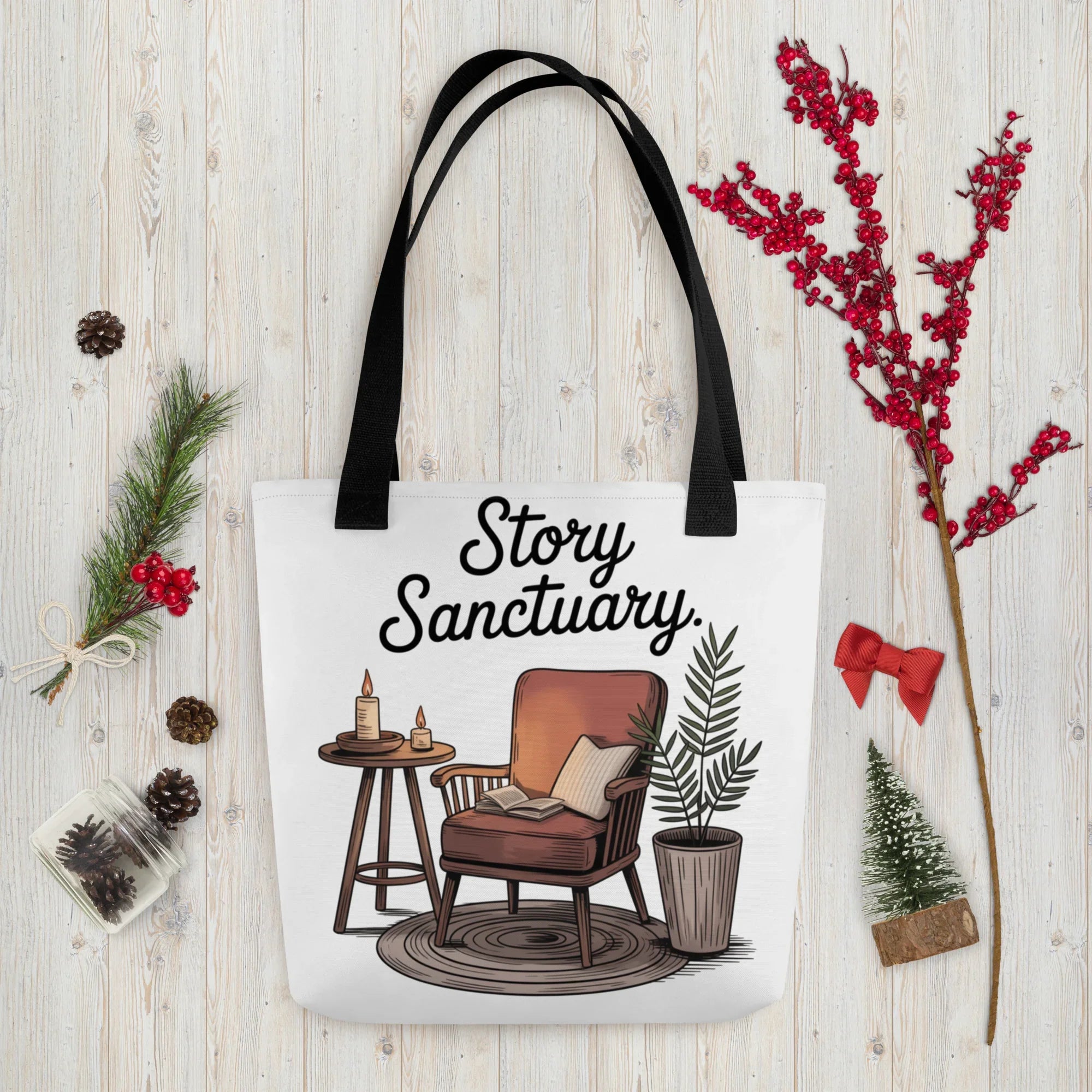 Story Sanctuary Tote – Cozy Reading Nook Bag - RaZits