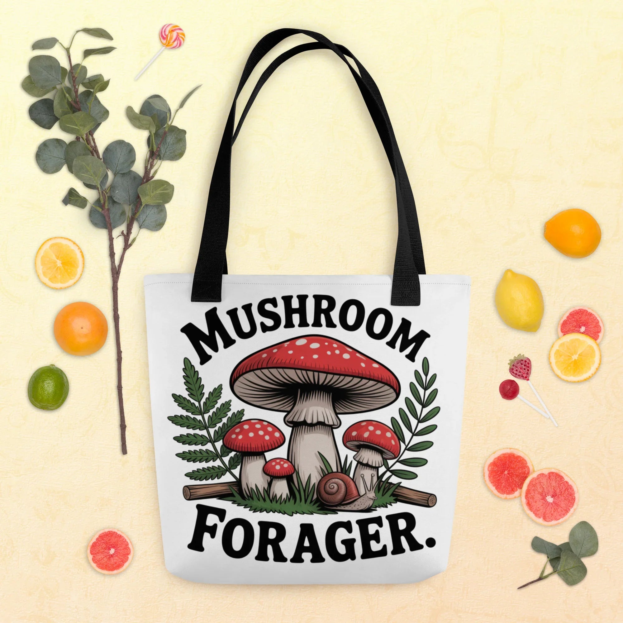 Mushroom Forager Tote – Fungi Forestcore Adventure Bag - RaZits