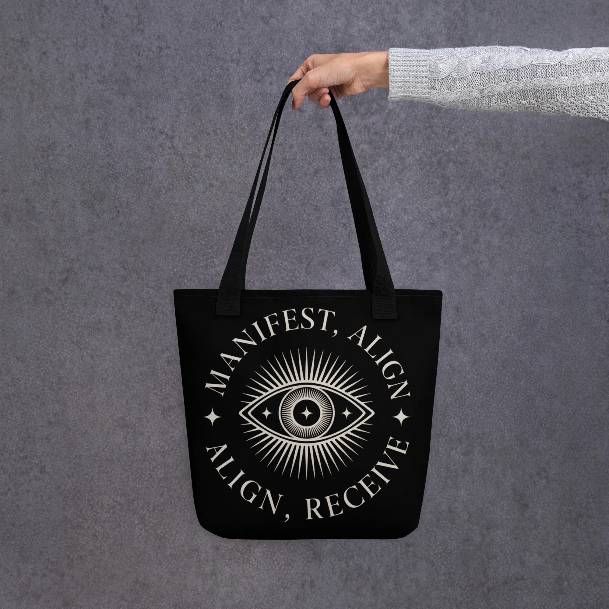 Manifest Align Tote Bag – Eye of Intention - RaZits