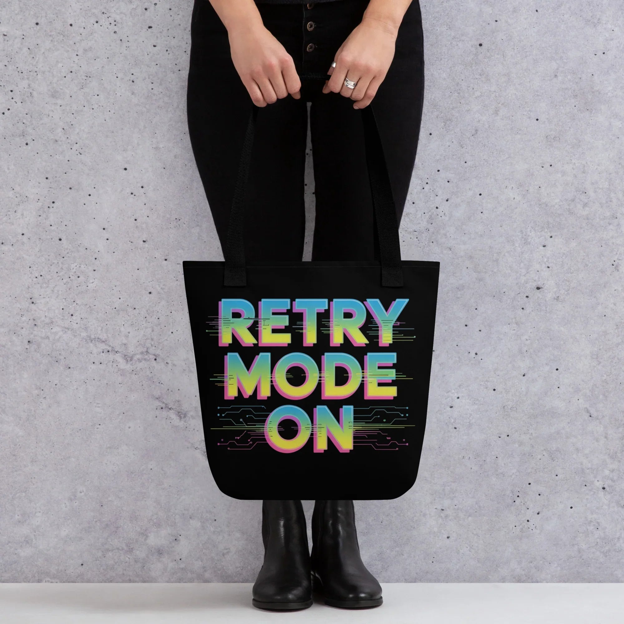 Retry Mode On Gaming Tote Bag - RaZits