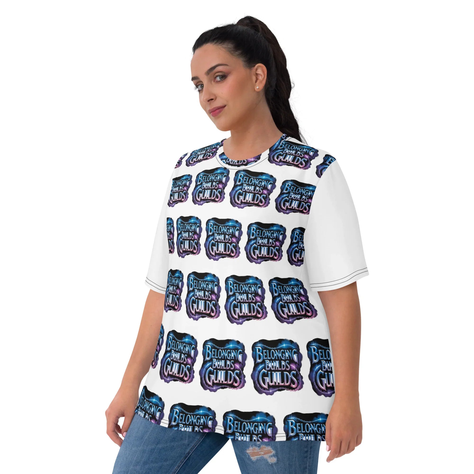 Belonging Builds Guilds – MMORPG Unity T-Shirt - RaZits