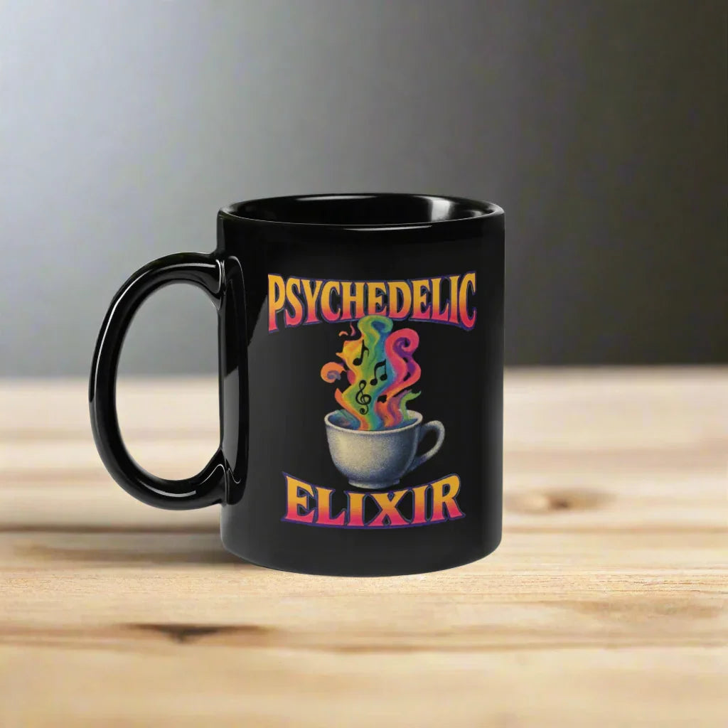 Psychedelic Elixir Ceramic Colorful Vibe Mug - RaZits