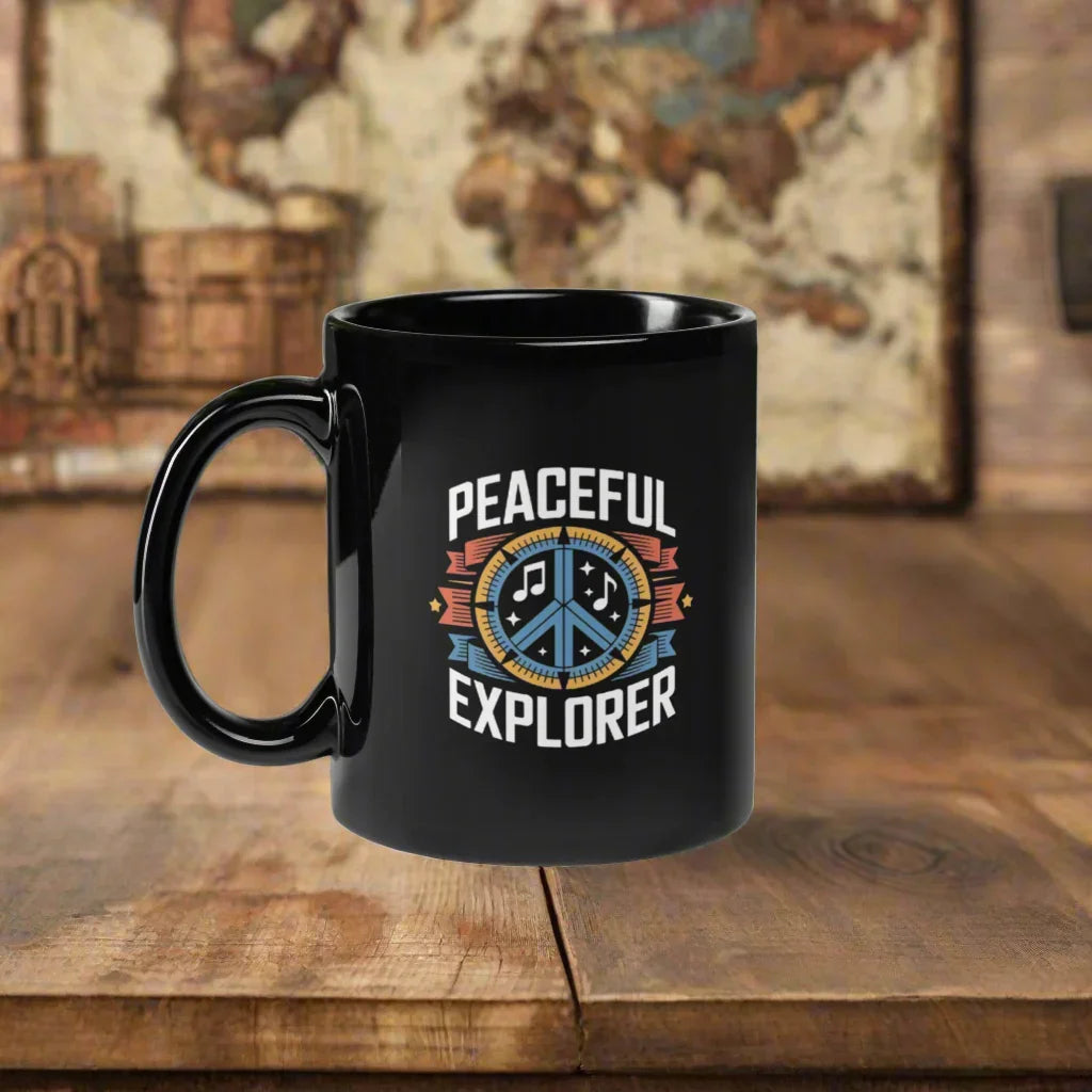 Peaceful Explorer Ceramic Mug - RaZits