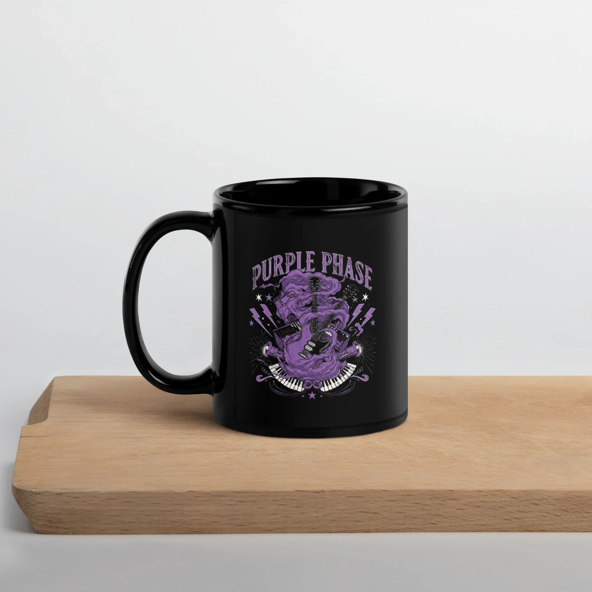 Purple Phase Rock & Roll Lightning Ceramic Cup - RaZits