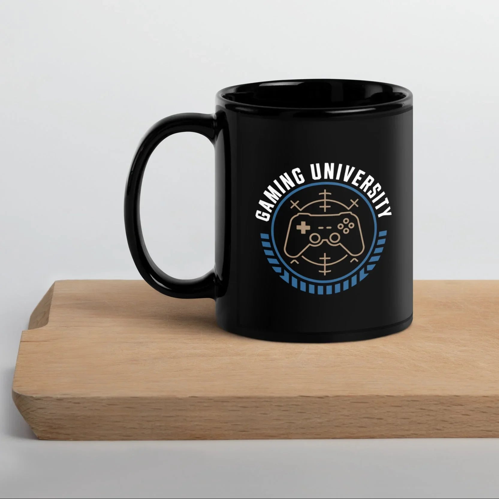 Gaming University Mug – Esports Controller Emblem for Competitive Gamers - RaZits