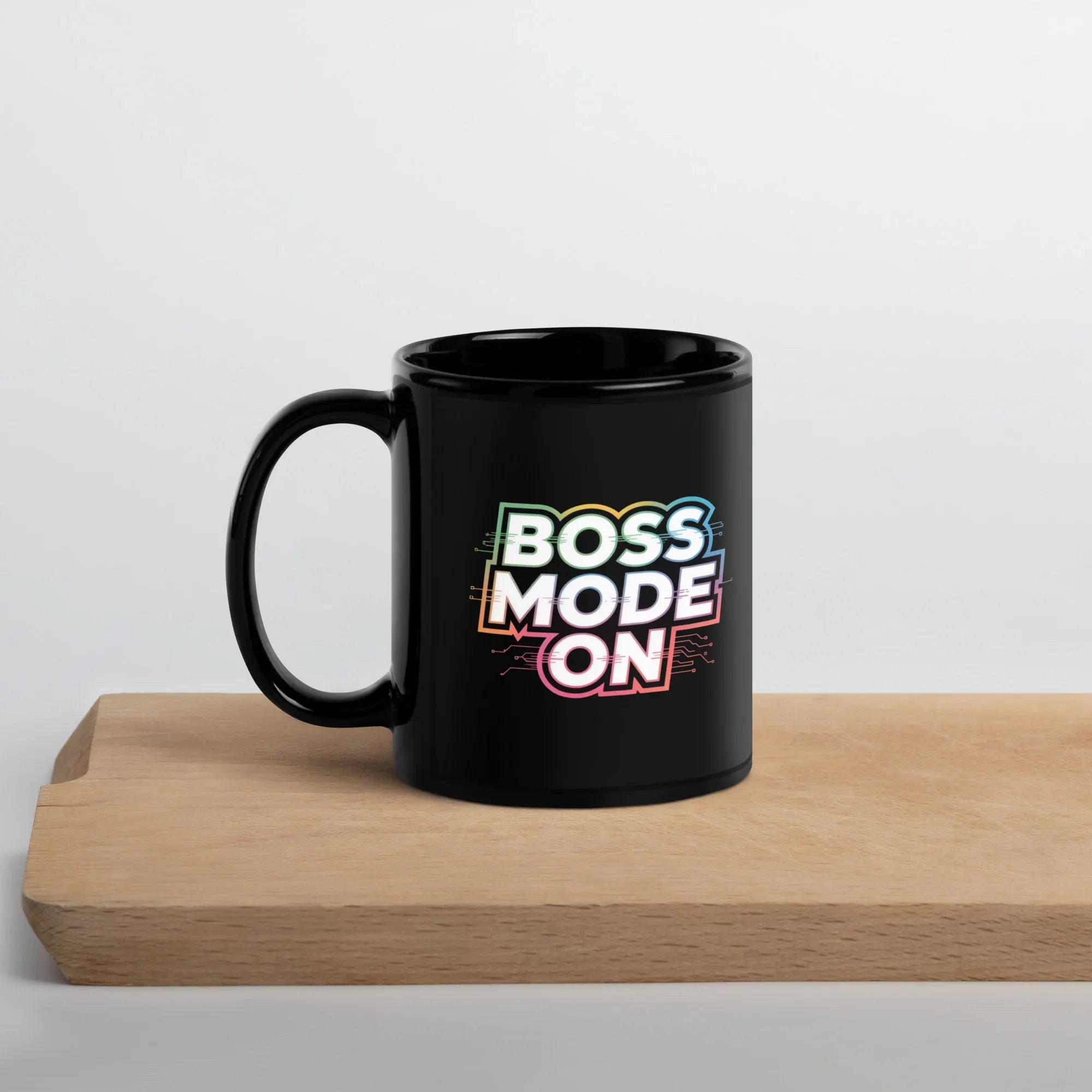 Boss Mode On Mug – Level Up Mindset for True Gamers - RaZits