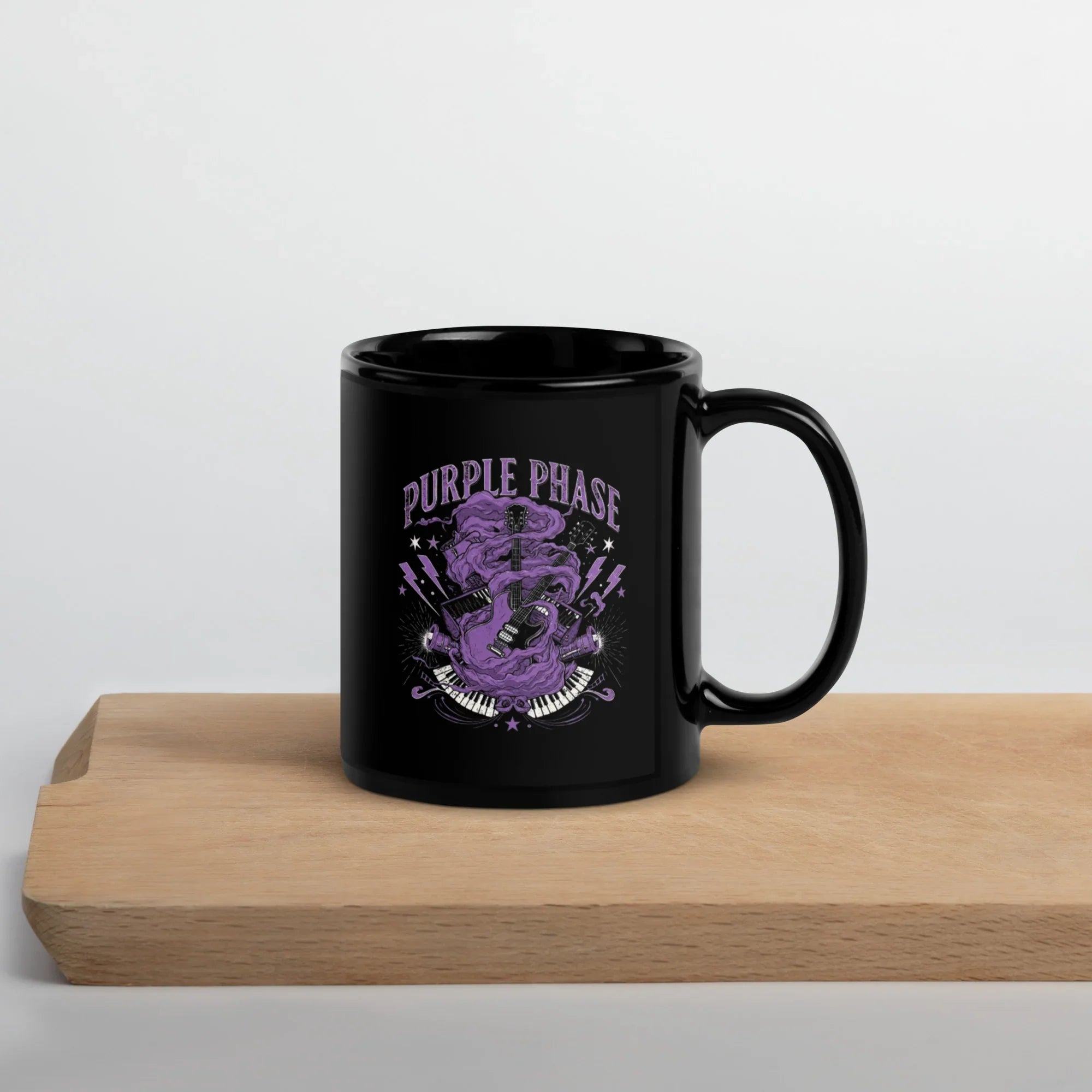 Purple Phase Rock & Roll Lightning Ceramic Cup - RaZits