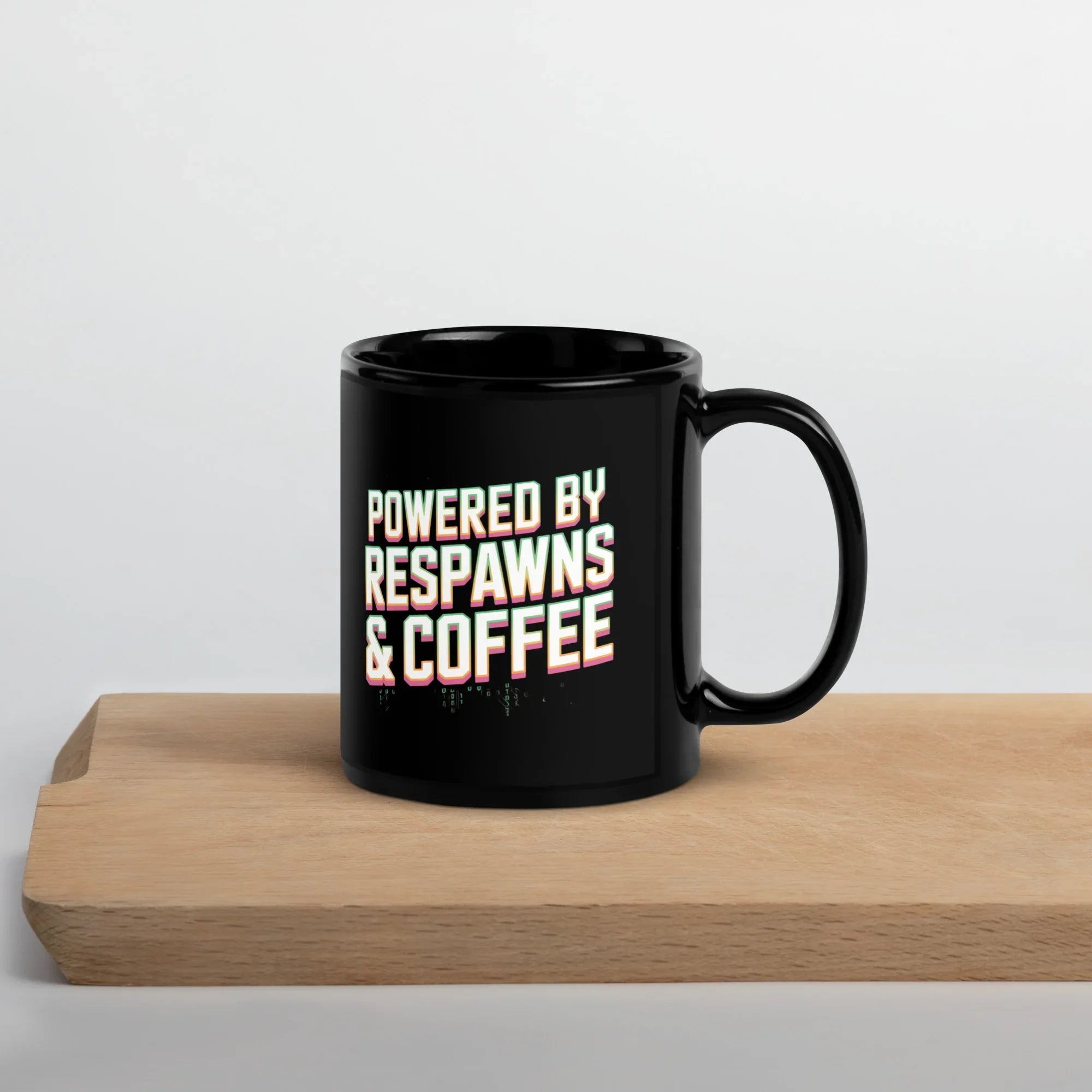 Powered By Respawns & Coffee Gaming Mug - RaZits