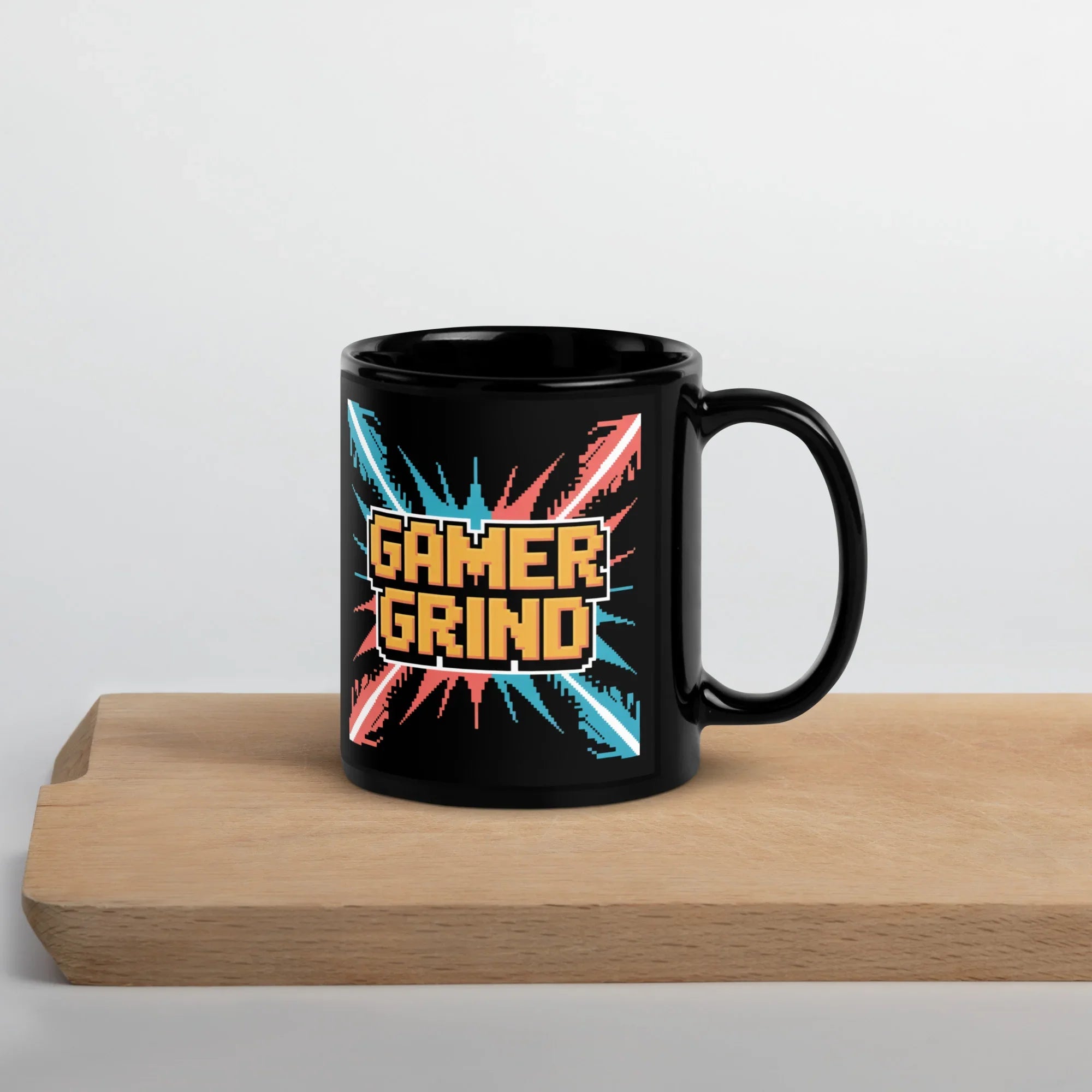 Gamer Grind Mug – Power Up Your XP with Every Sip - RaZits