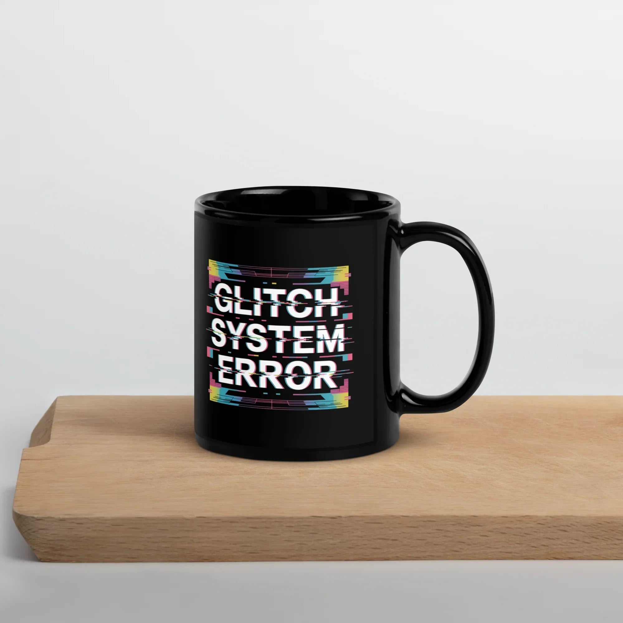 Glitch System Error Mug – Cyberpunk Energy for Digital Rebels - RaZits