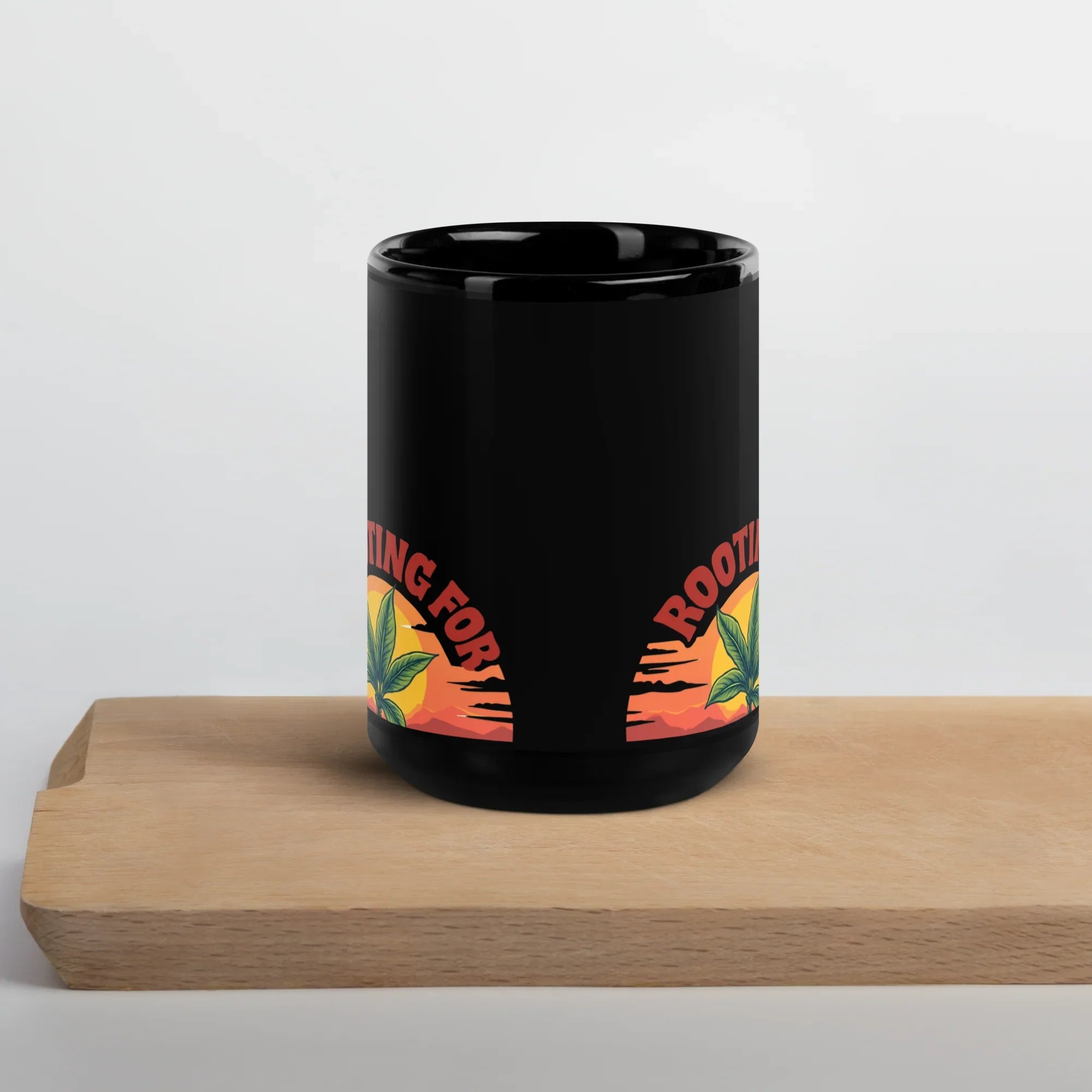 Motivational Mug – Rooting for Success Ceramic Coffee Cup - RaZits