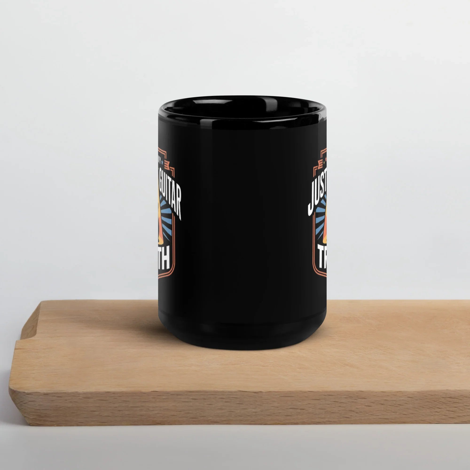 Just My Guitar Truth – Acoustic Music Lover Ceramic Mug - RaZits