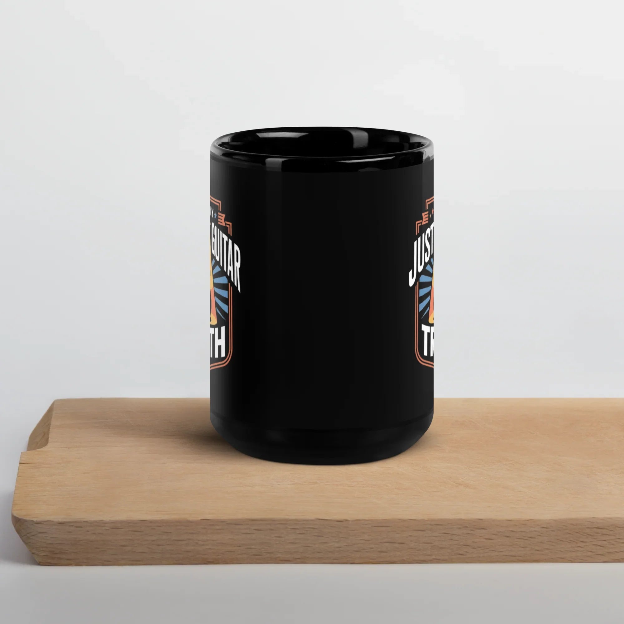 Just My Guitar Truth – Acoustic Music Lover Ceramic Mug - RaZits