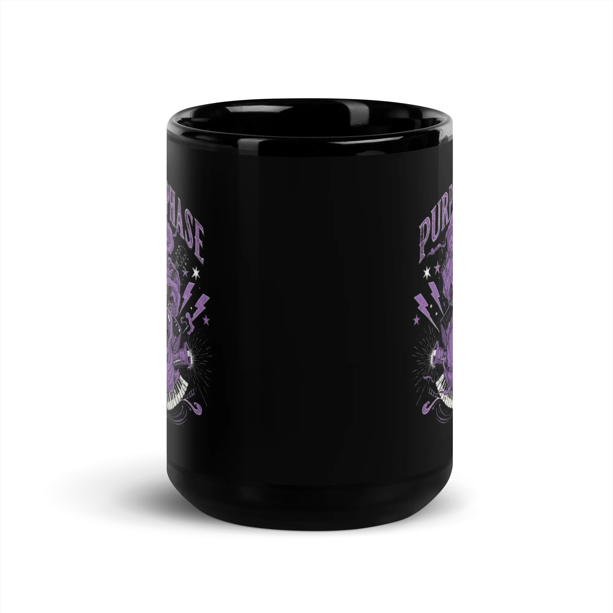 Purple Phase Rock & Roll Lightning Ceramic Cup - RaZits