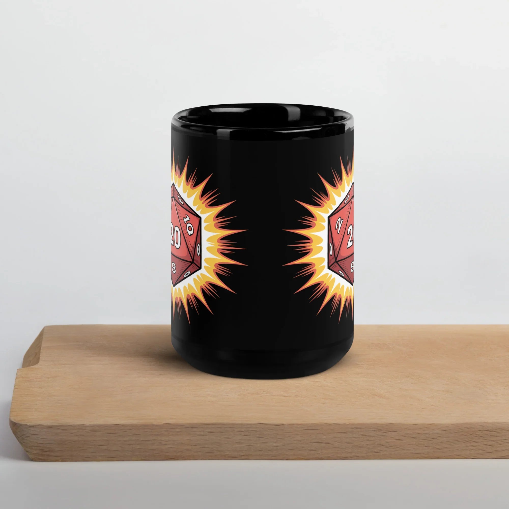 Nat 20 Energy – Critical Success Gamer Mug for RPG Adventurers - RaZits
