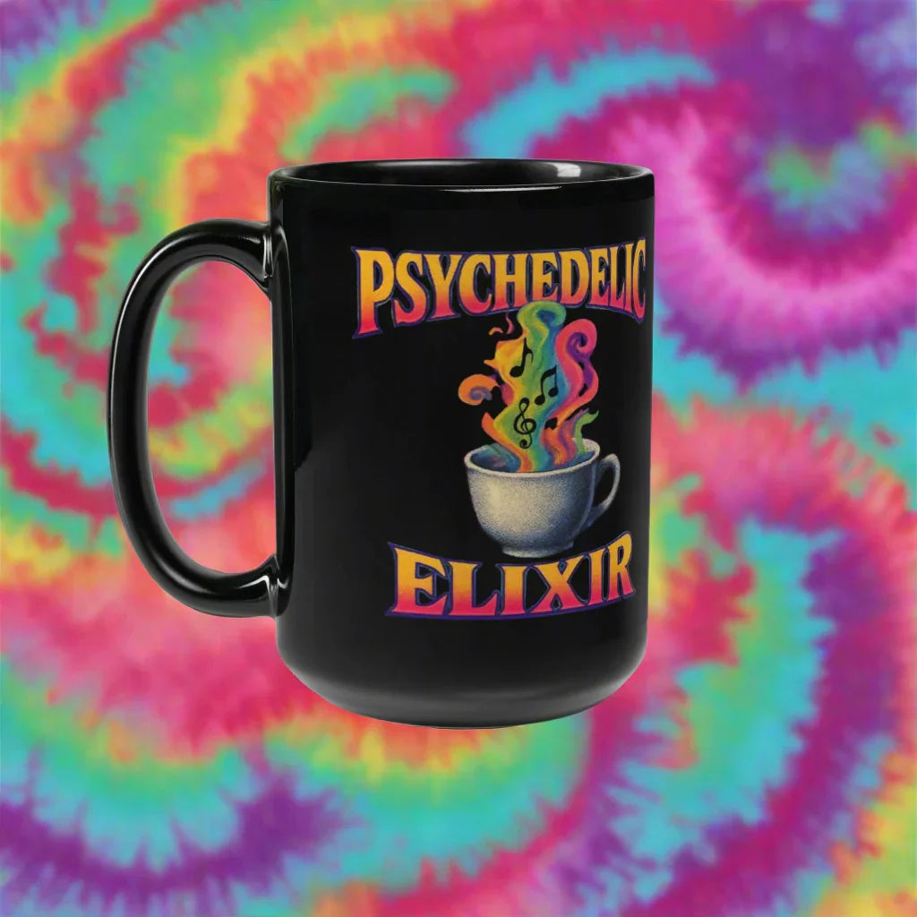 Psychedelic Elixir Ceramic Colorful Vibe Mug - RaZits