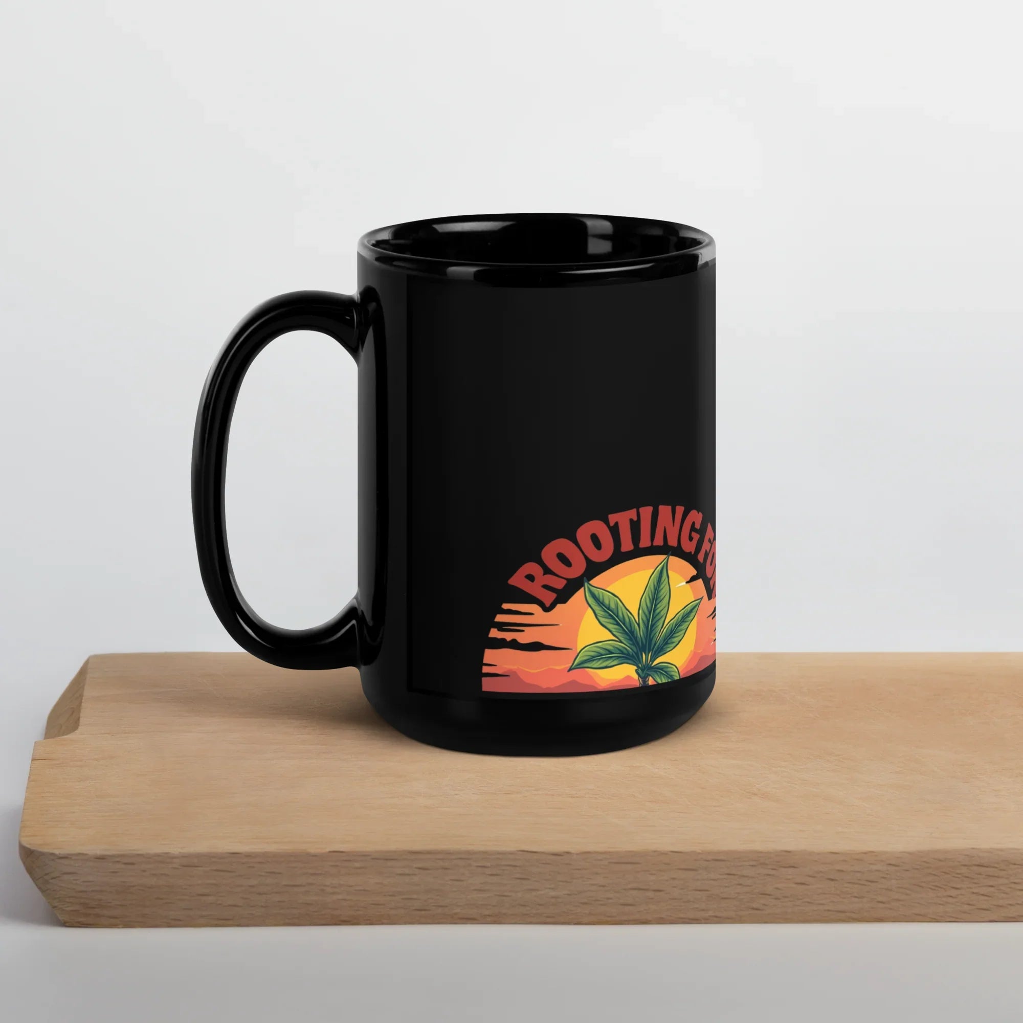 Motivational Mug – Rooting for Success Ceramic Coffee Cup - RaZits
