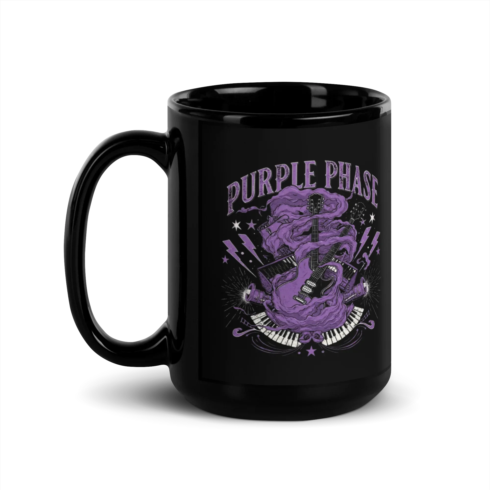 Purple Phase Rock & Roll Lightning Ceramic Cup - RaZits