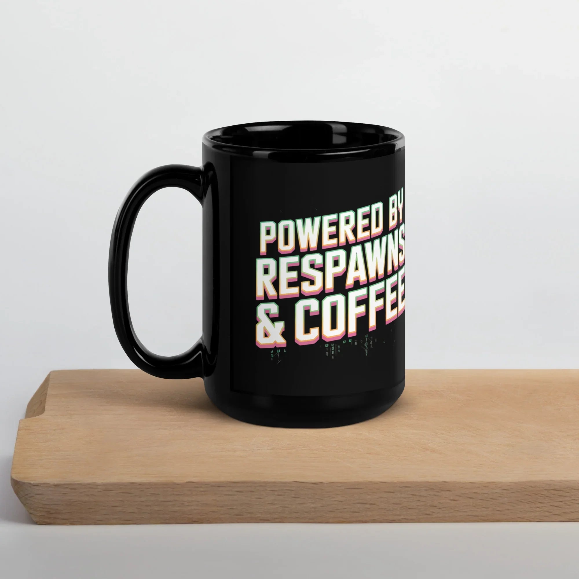 Powered By Respawns & Coffee Gaming Mug - RaZits