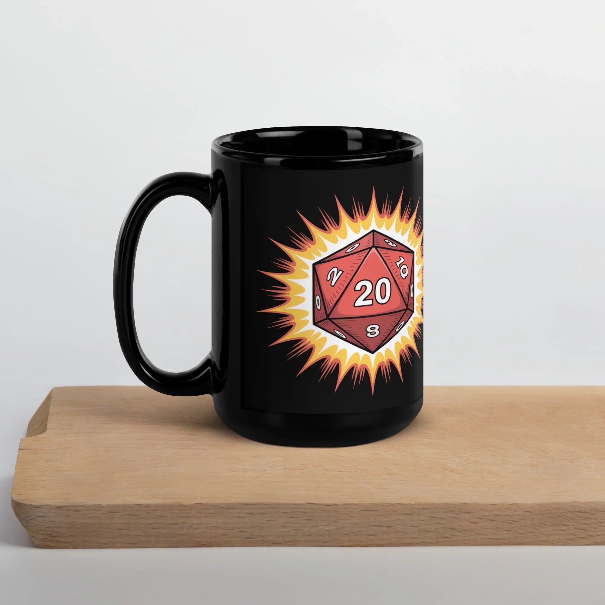 Nat 20 Energy – Critical Success Gamer Mug for RPG Adventurers - RaZits