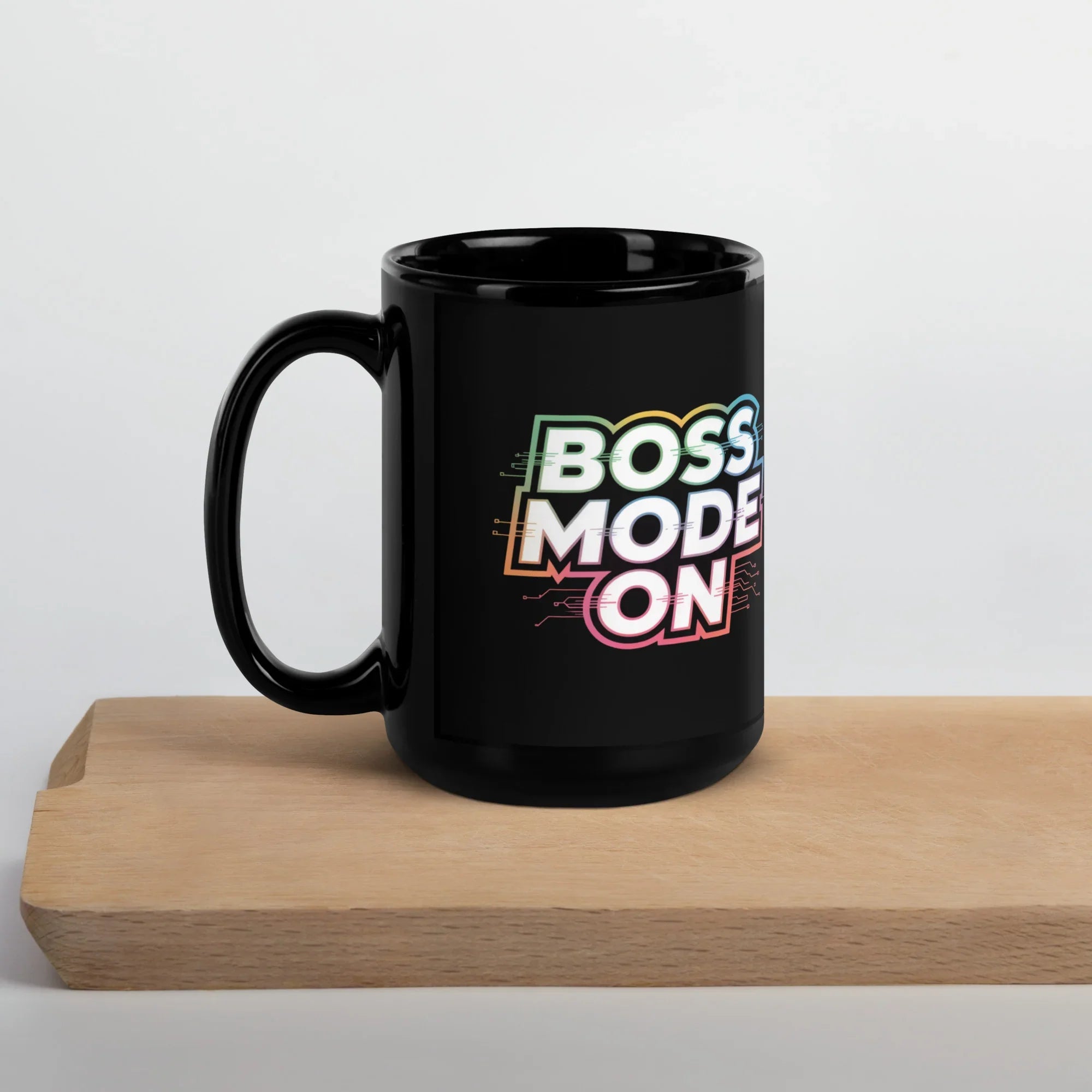 Boss Mode On Mug – Level Up Mindset for True Gamers - RaZits