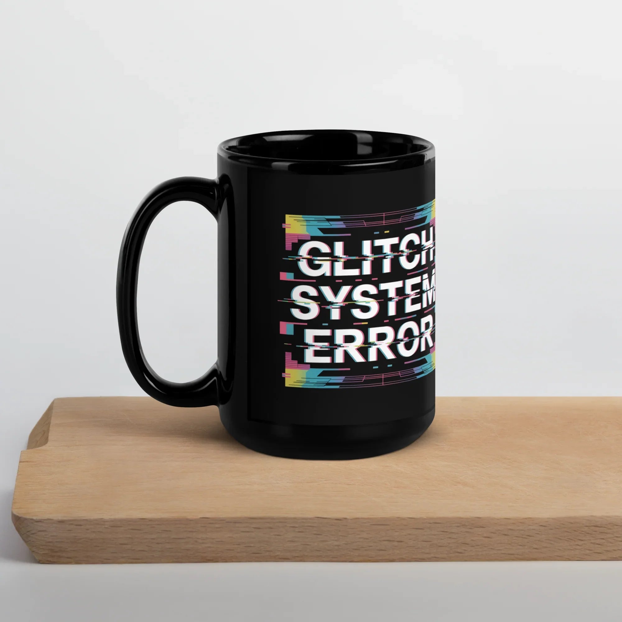 Glitch System Error Mug – Cyberpunk Energy for Digital Rebels - RaZits