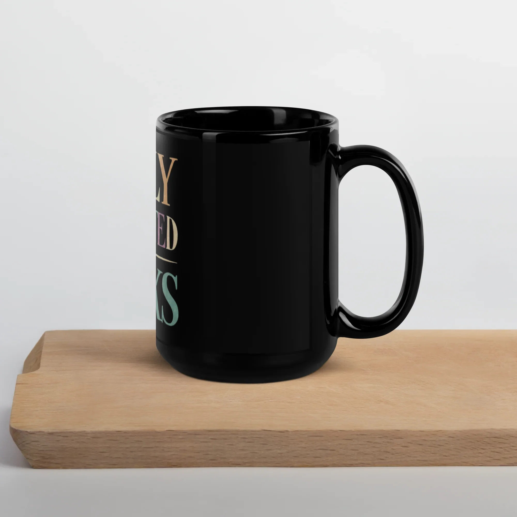 Black Coffee Mug for Readers – A Sleek & Stylish Book Lover Gift - RaZits