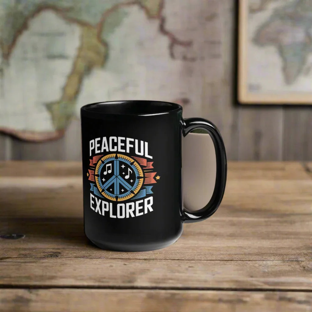 Peaceful Explorer Ceramic Mug - RaZits