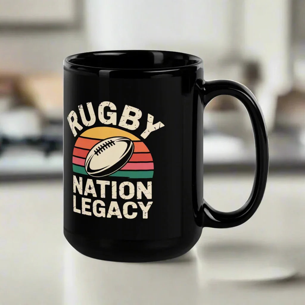 Rugby Nation Legacy Ceramic Mug - RaZits