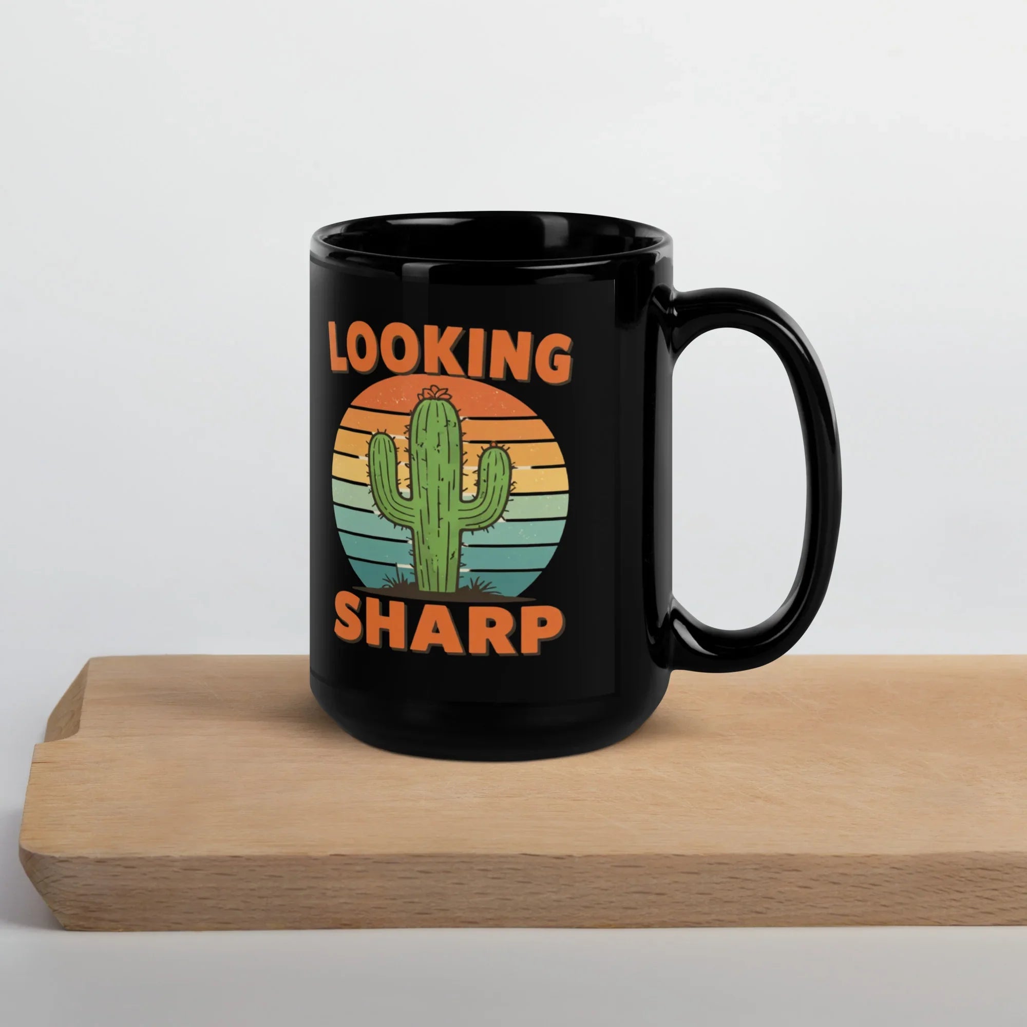 Cactus Mug – Looking Sharp Funny Ceramic Coffee Cup - RaZits
