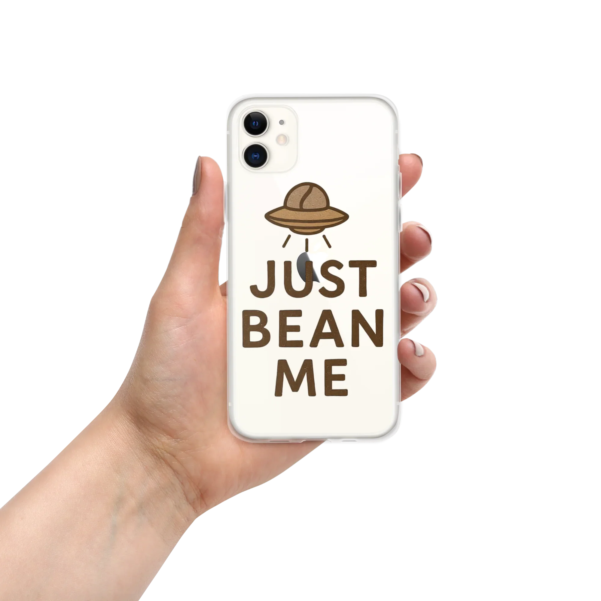 Just Bean Me Phone Case – Alien Coffee Lovers Art - RaZits
