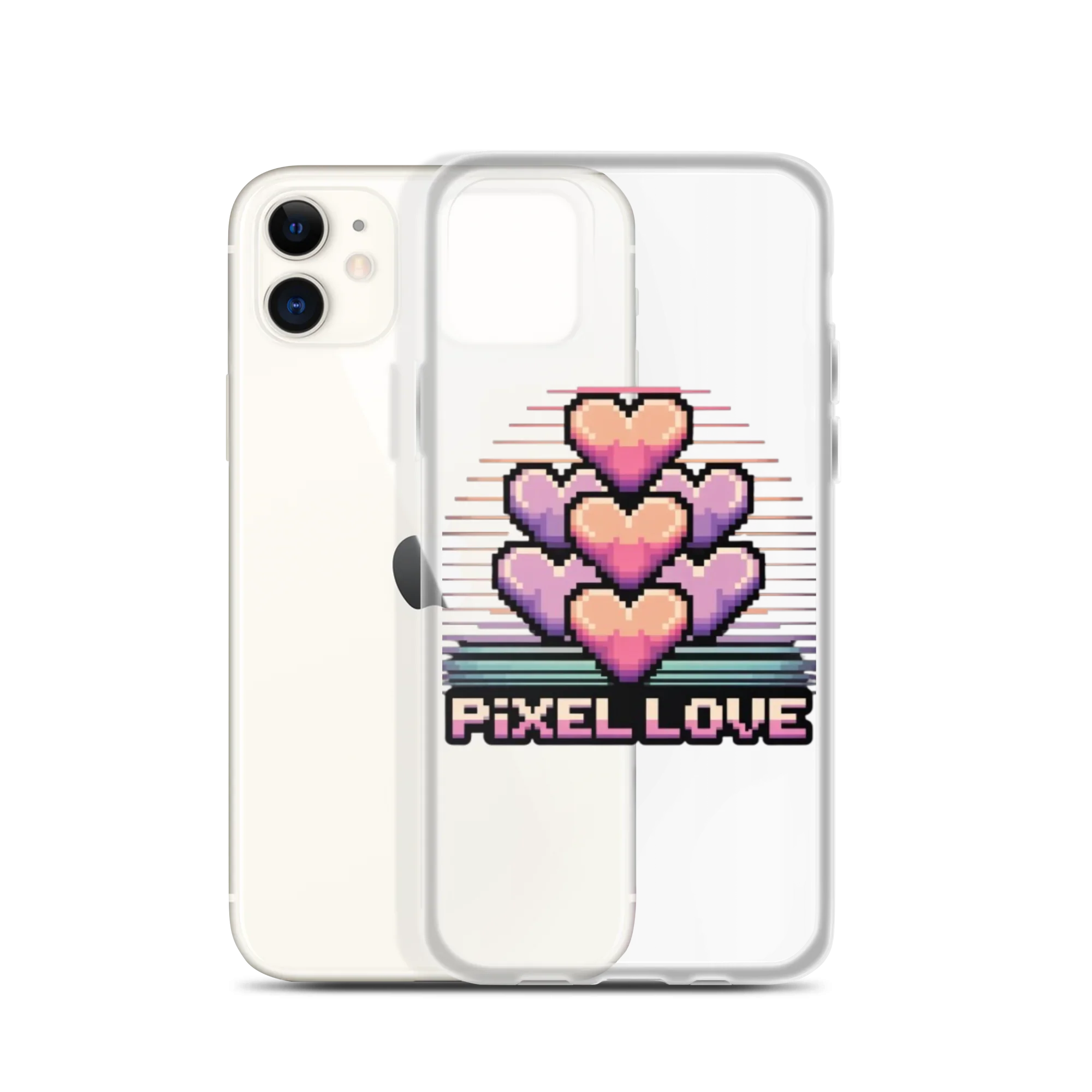 Pixel Love Retro Gaming Phone Case - RaZits