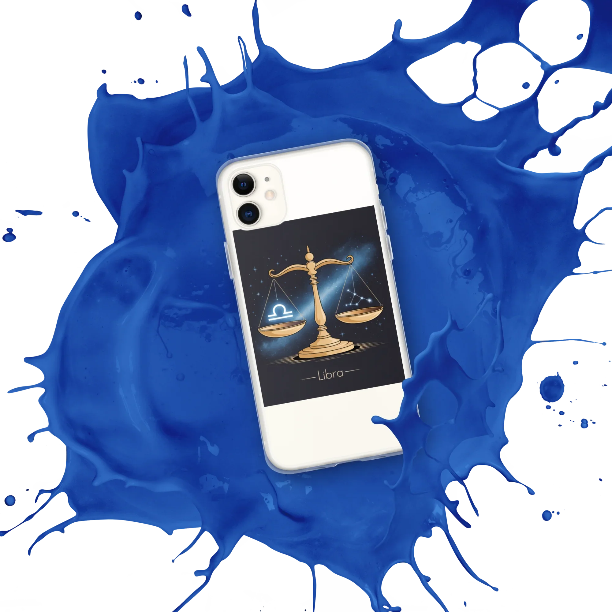 Libra iPhone Case – Galaxy Balance Scales Design - RaZits