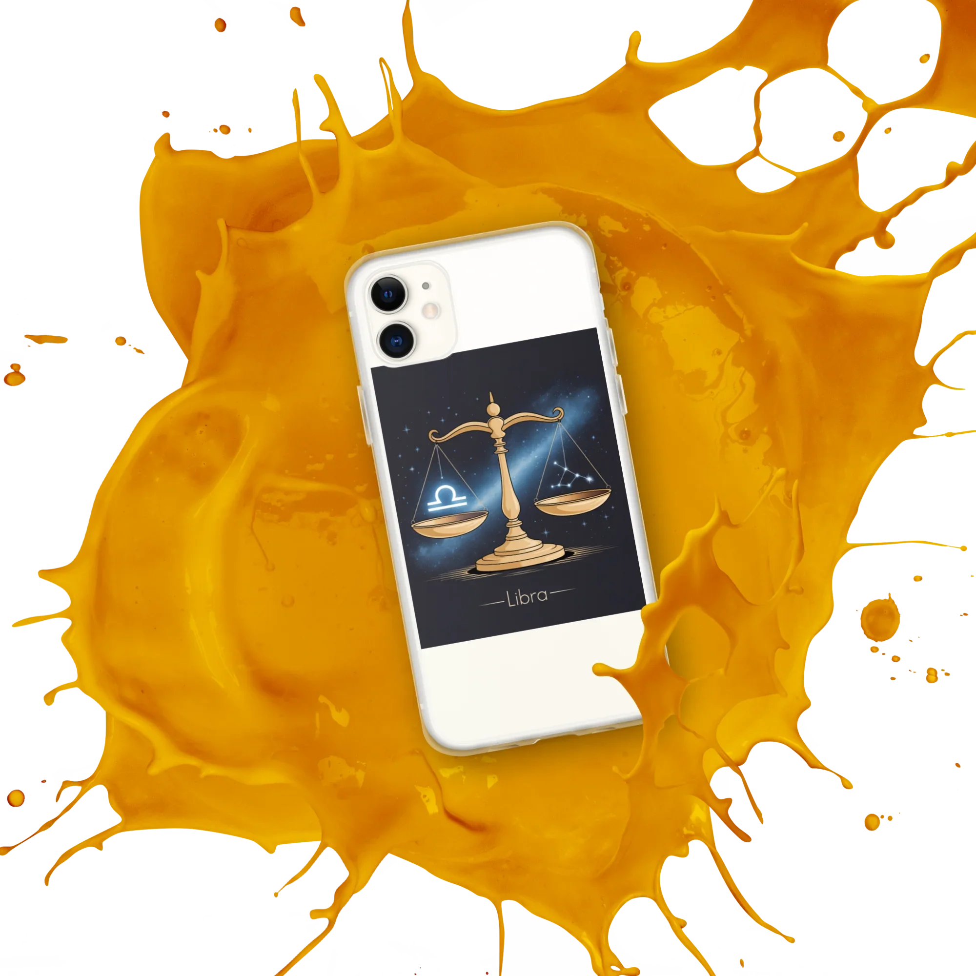 Libra iPhone Case – Galaxy Balance Scales Design - RaZits