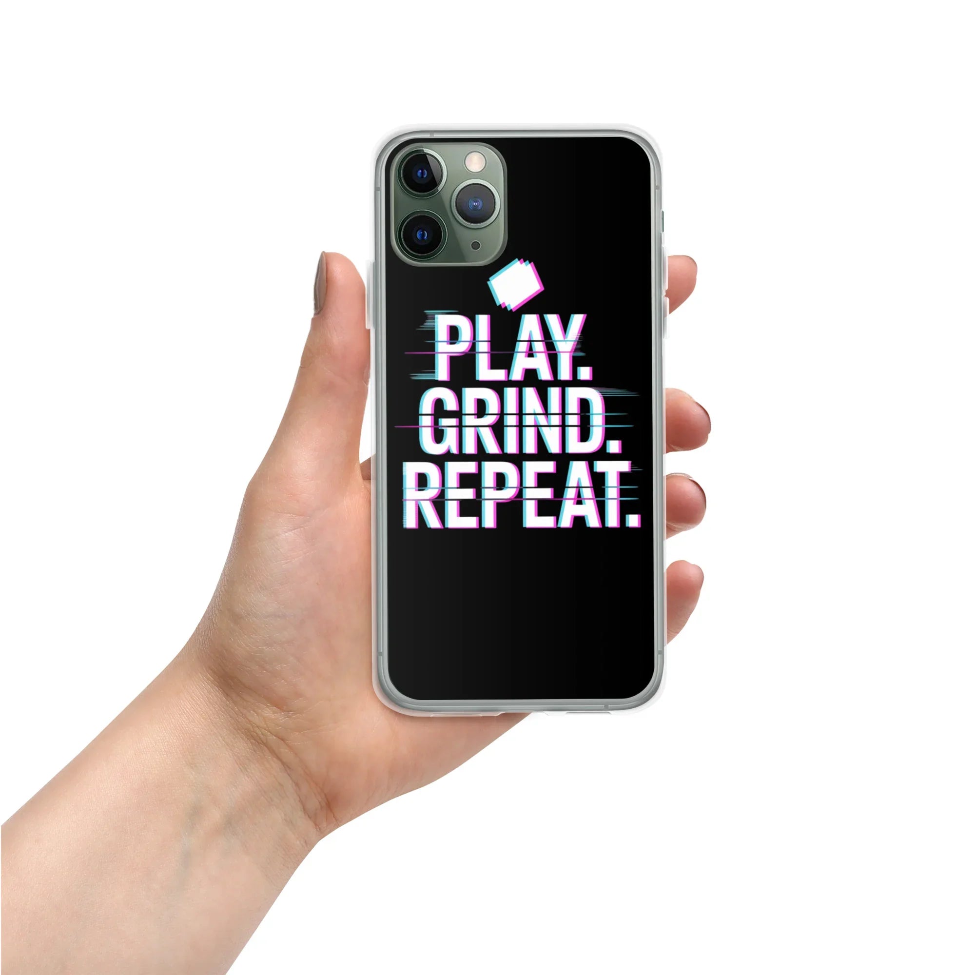 Play Grind Repeat Gaming Phone Case - RaZits