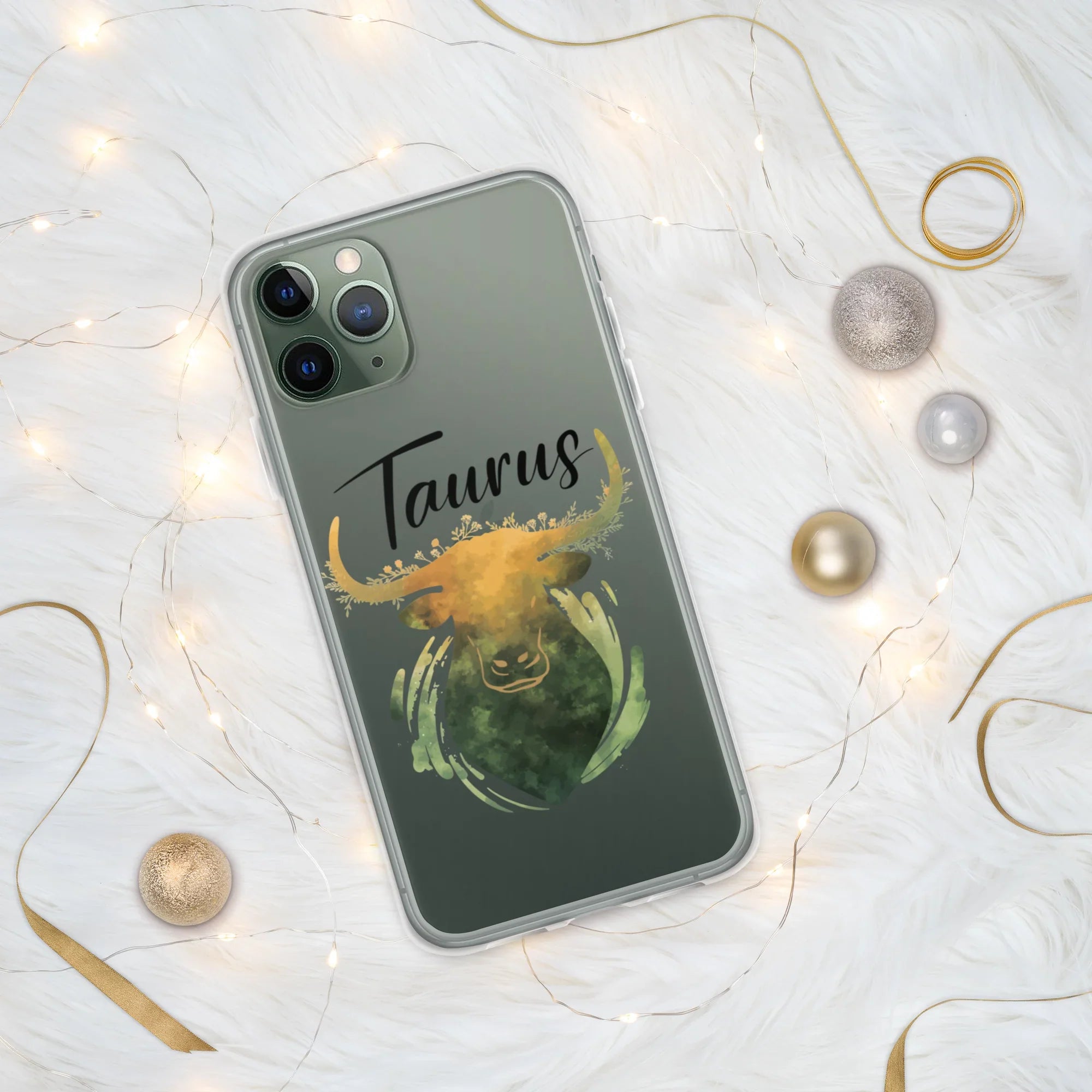 Taurus Zodiac Phone Case – Earthy Bull Design - RaZits