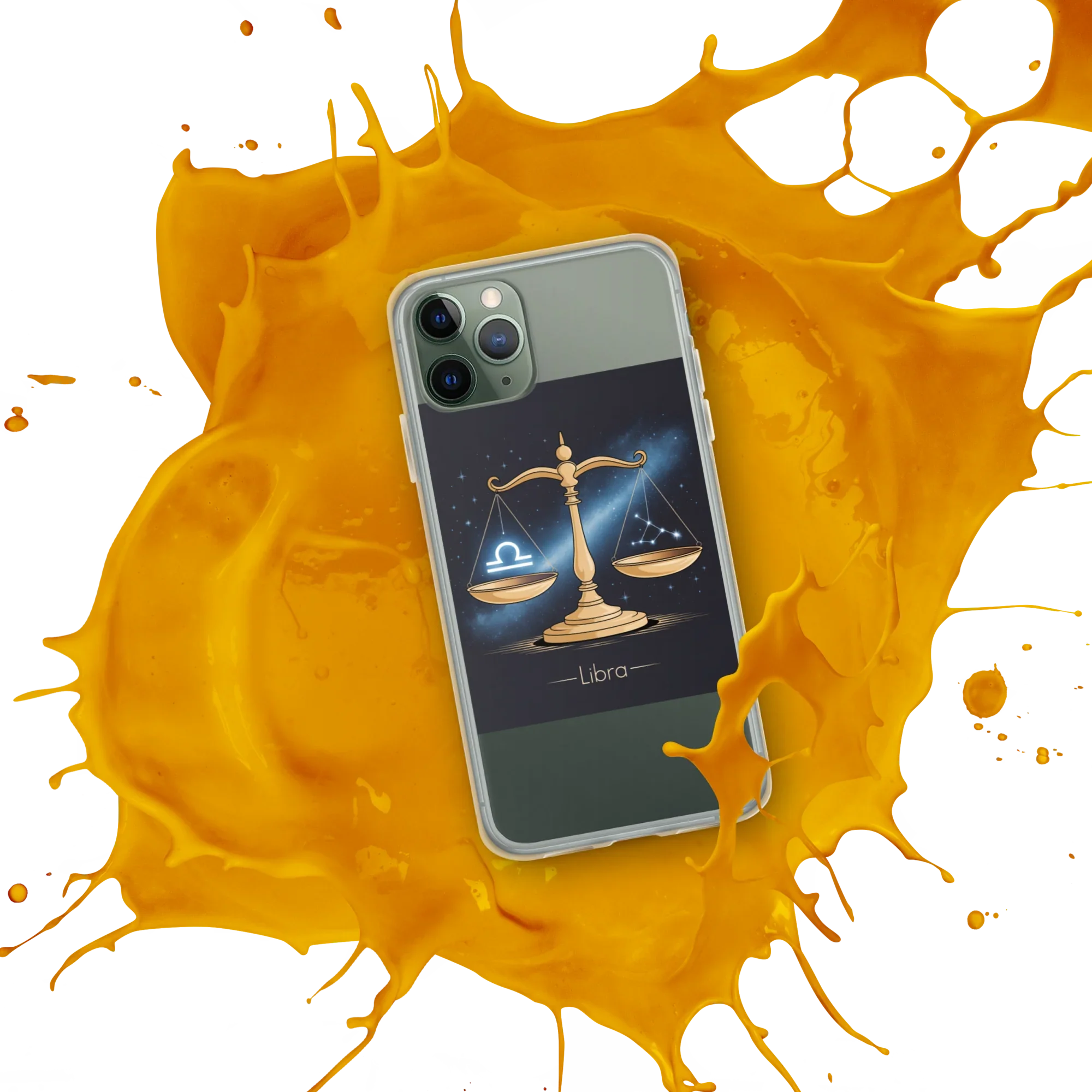 Libra iPhone Case – Galaxy Balance Scales Design - RaZits