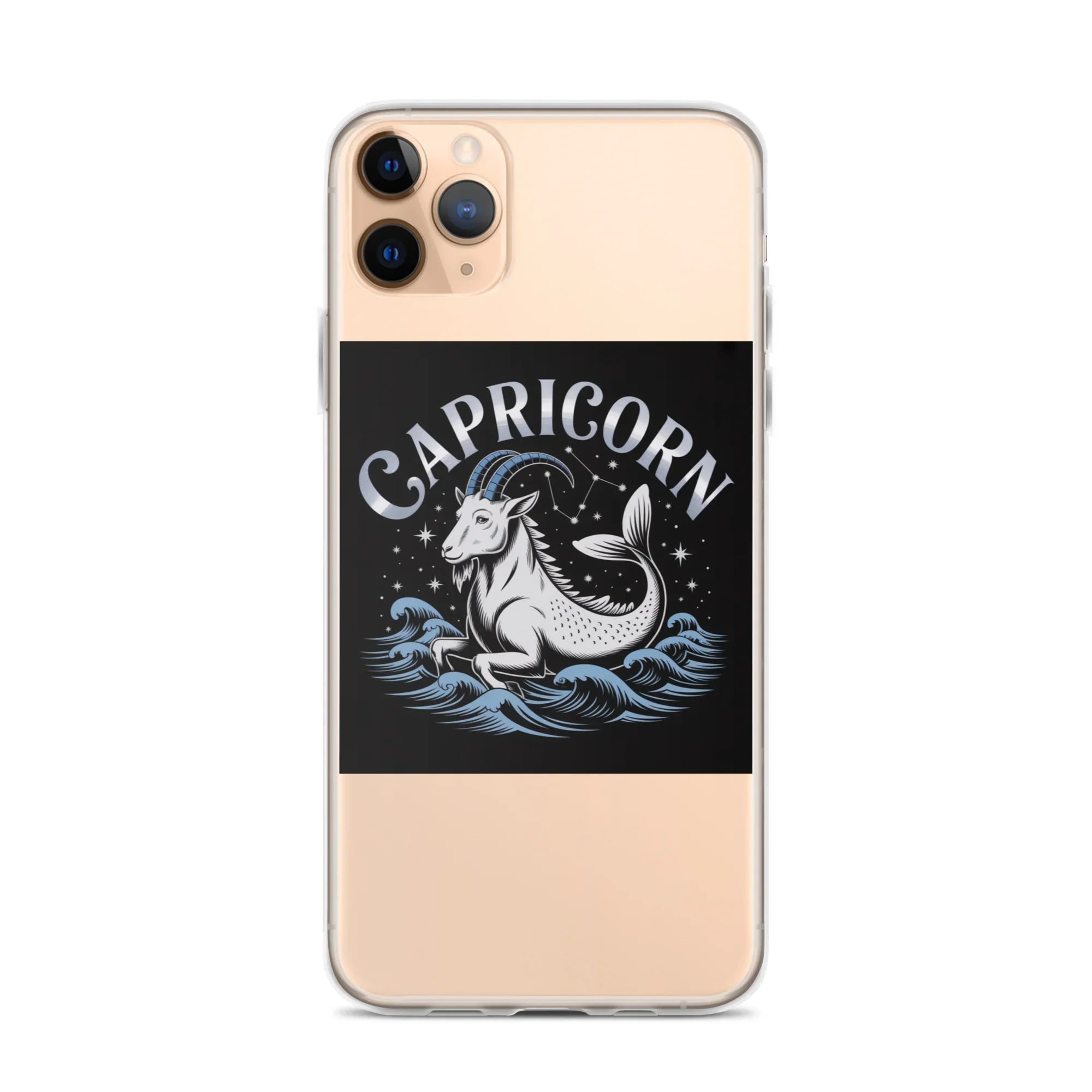 Capricorn iPhone Case – Sea Goat on the Stars - RaZits