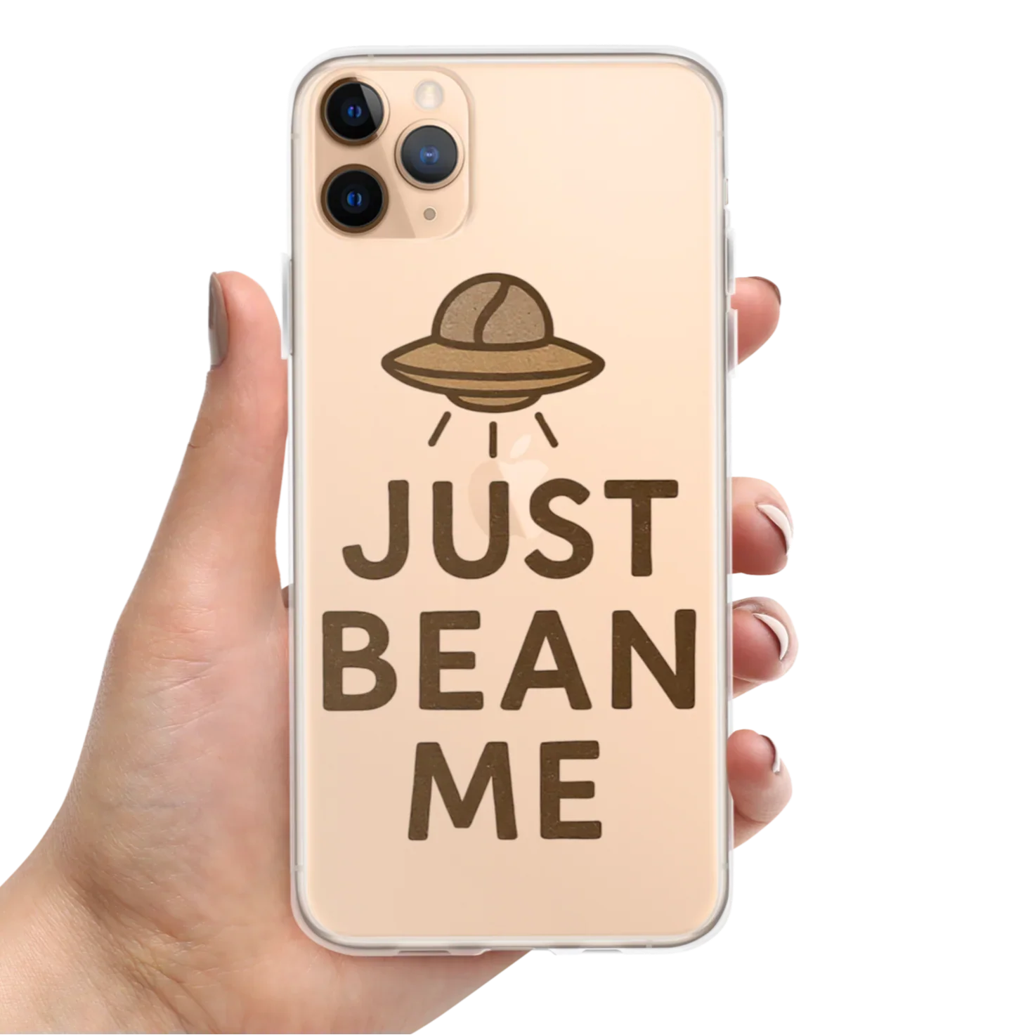 Just Bean Me Phone Case – Alien Coffee Lovers Art - RaZits
