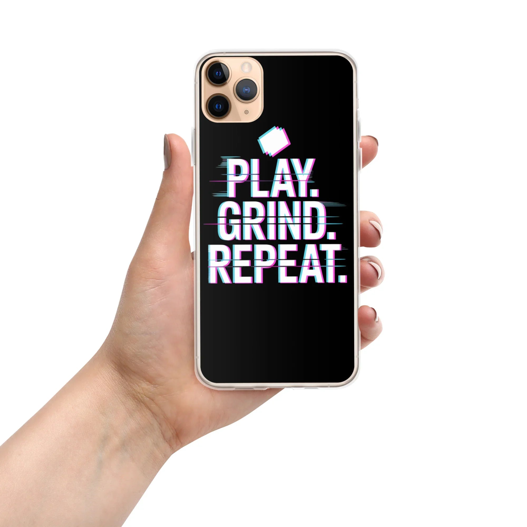 Play Grind Repeat Gaming Phone Case - RaZits