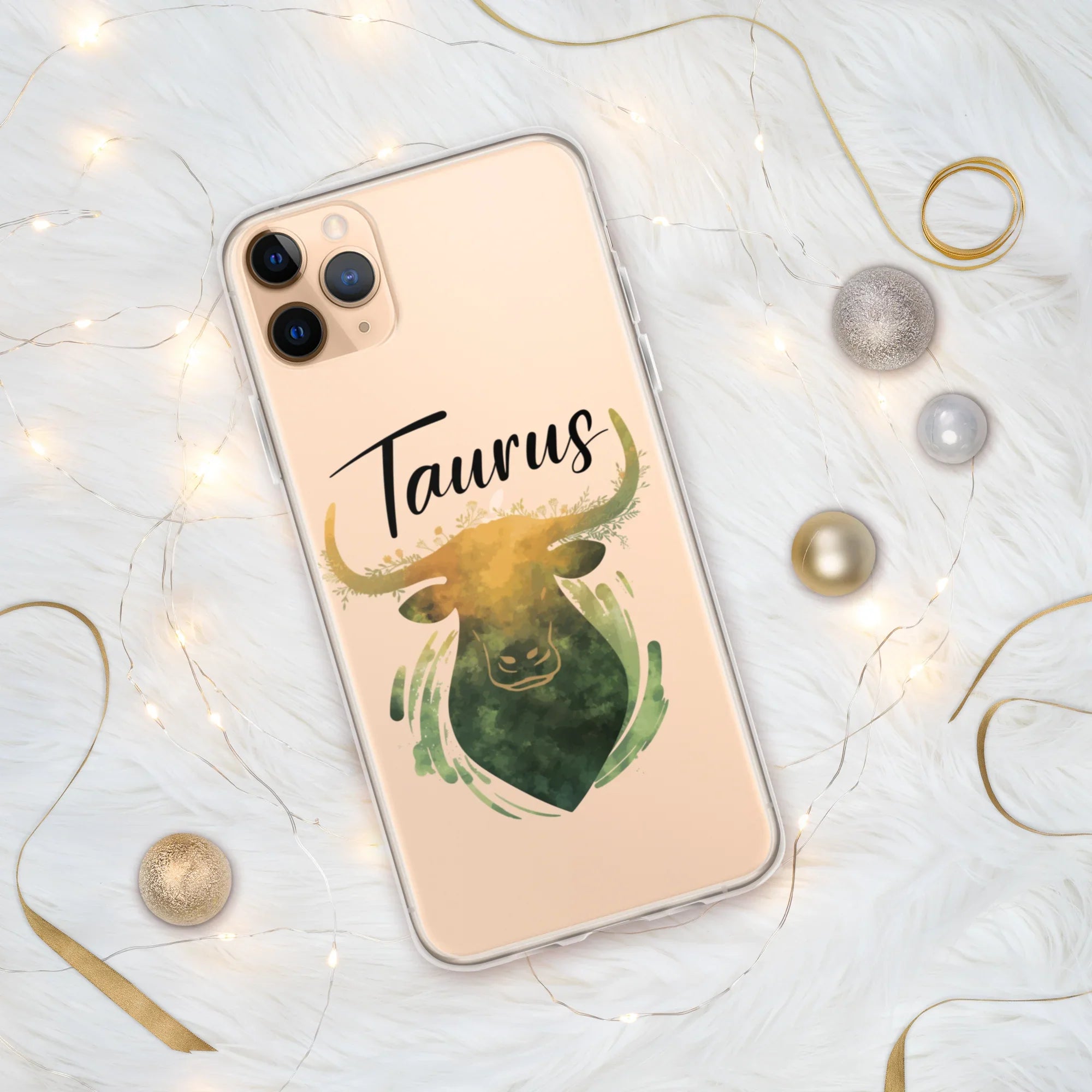 Taurus Zodiac Phone Case – Earthy Bull Design - RaZits