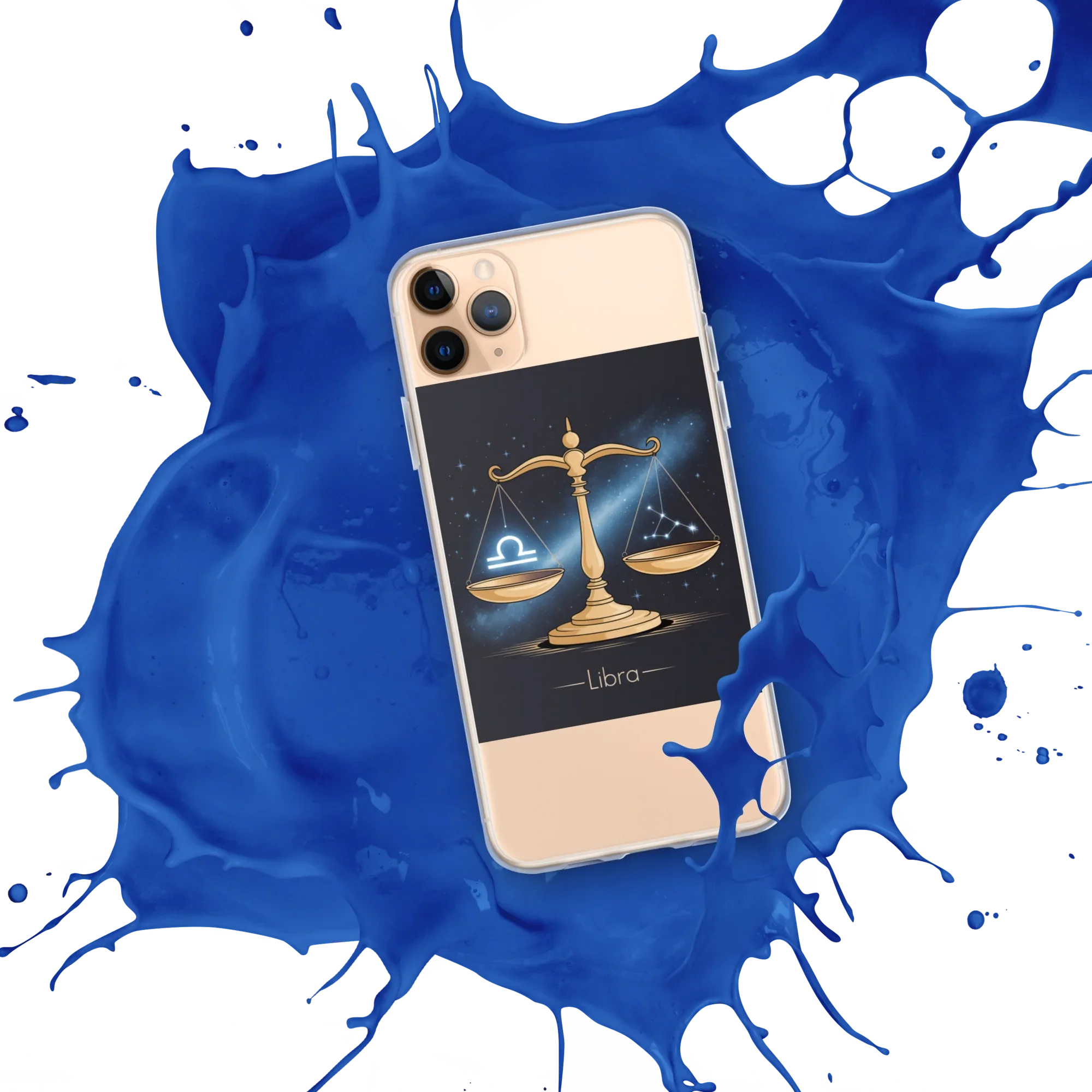 Libra iPhone Case – Galaxy Balance Scales Design - RaZits