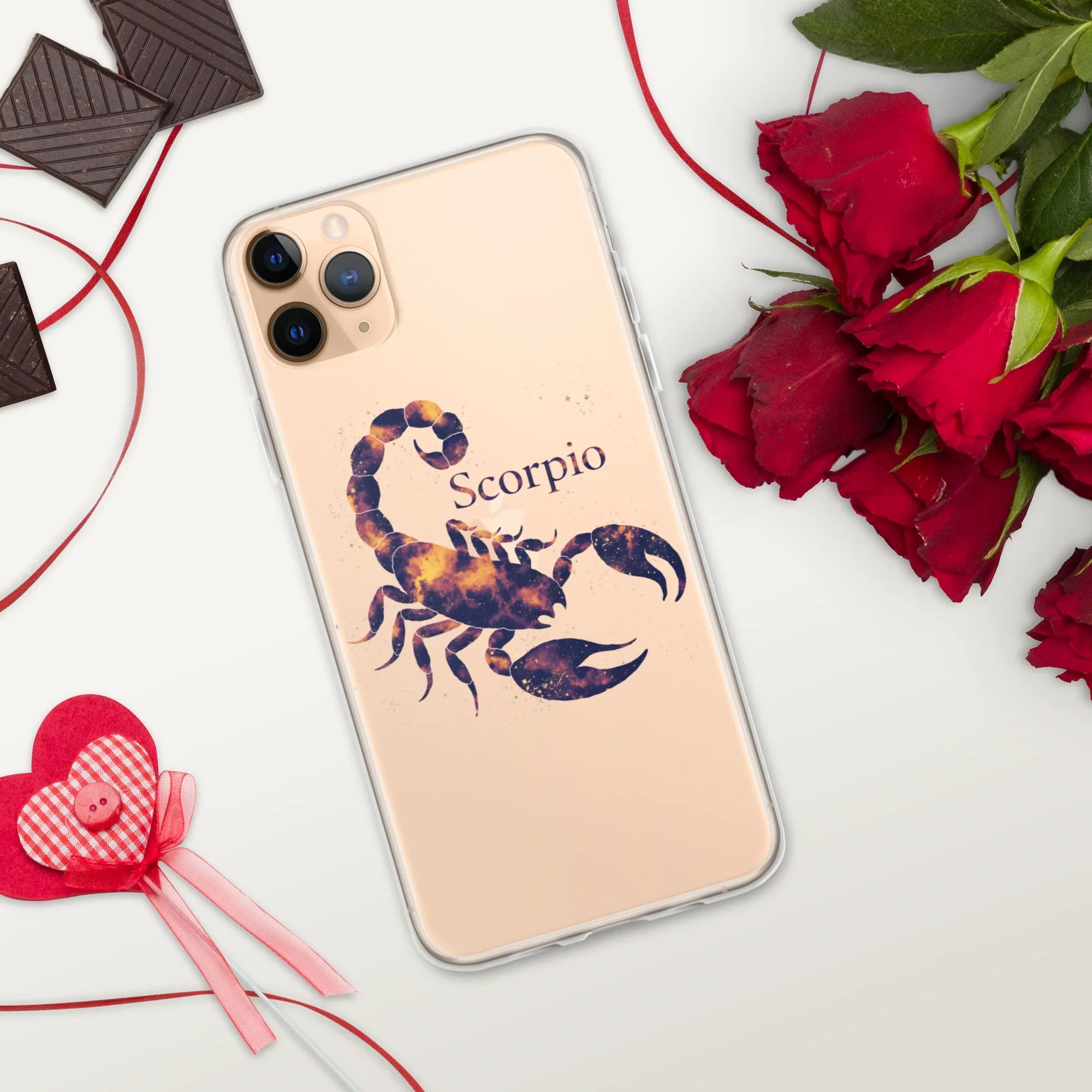 Scorpio Zodiac Phone Case – Celestial Scorpion Galaxy Design | Astrology Sign & Horoscope Aesthetic - RaZits