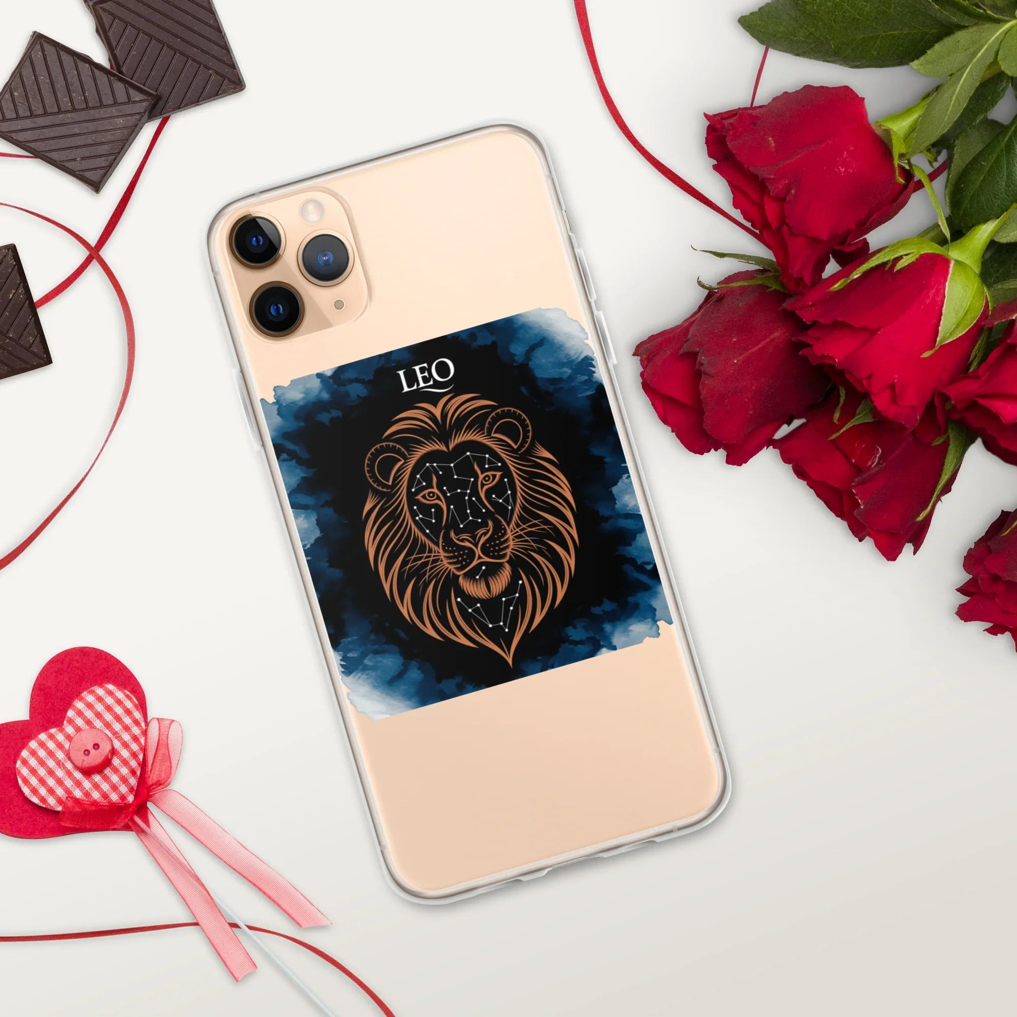 Leo Zodiac Phone Case – Celestial Lion Constellation Design | Astrology Star Sign & Horoscope Aesthetic - RaZits